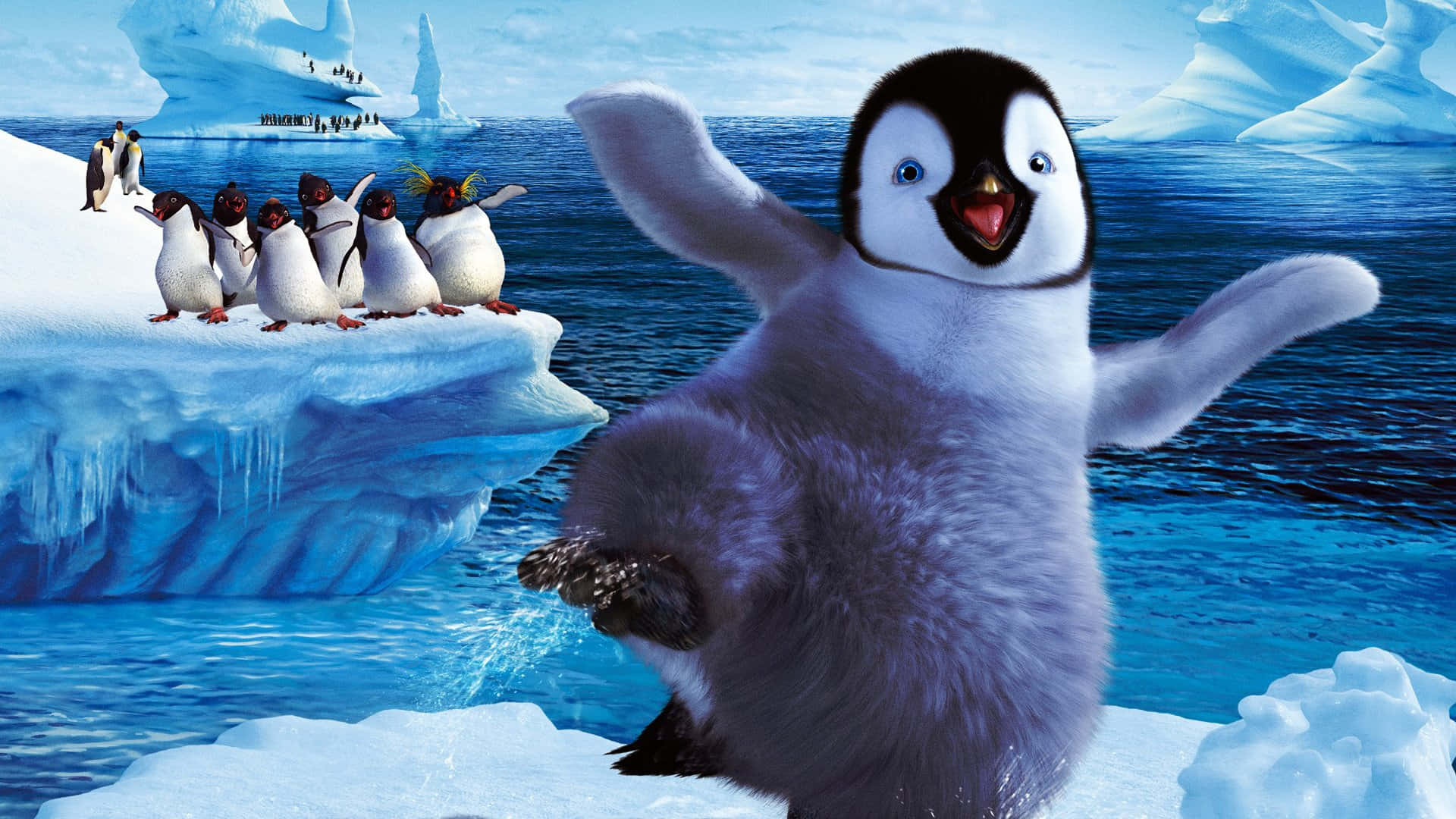 Feet Tapping From Happy Feet Two Wallpaper