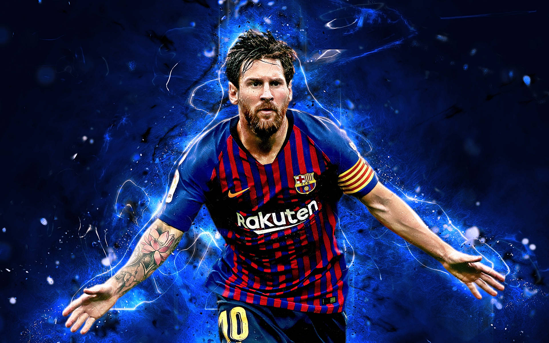 Fejring Lionel Messi 2020 Wallpaper