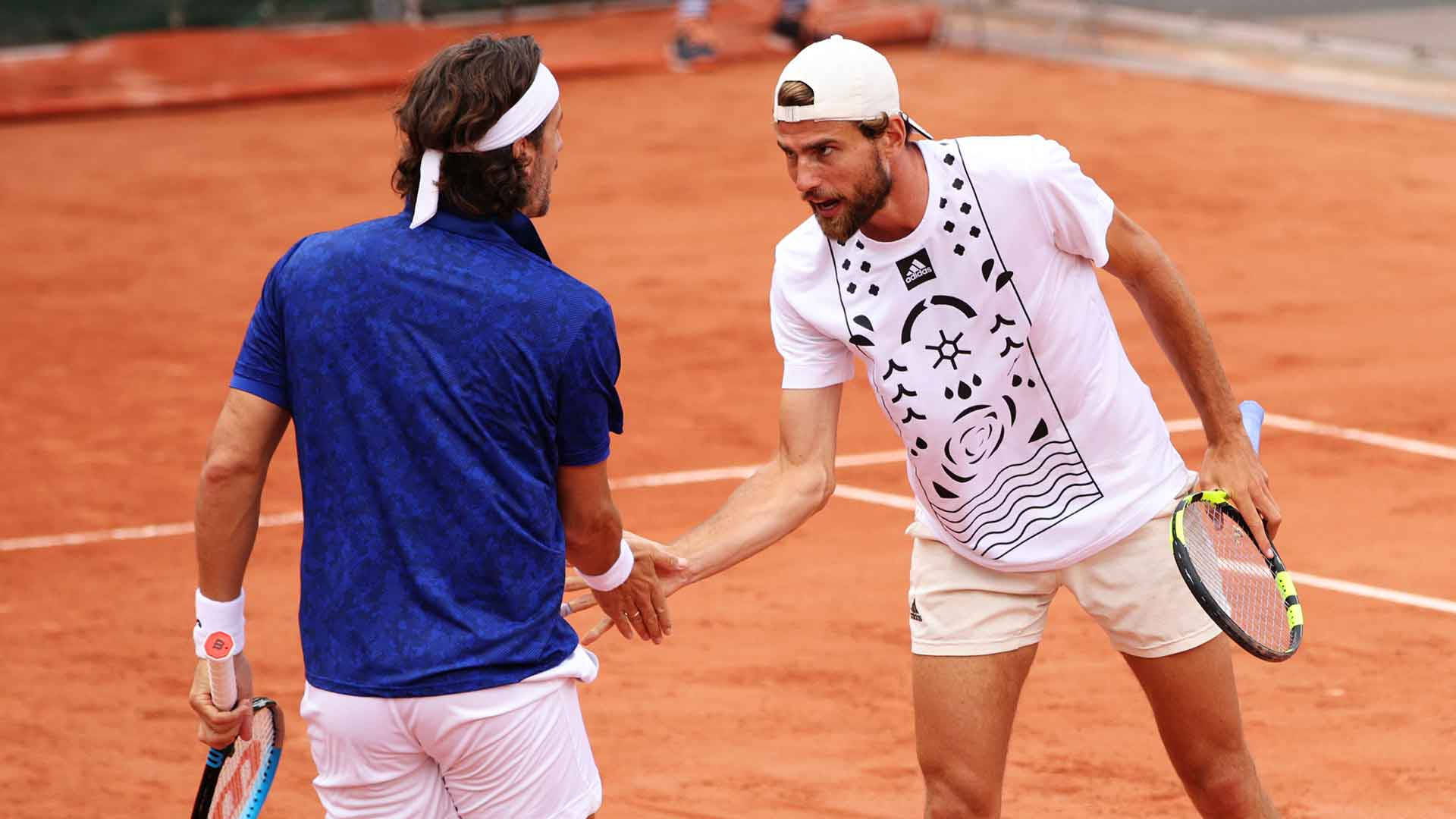 Feliciano Lopez And Maxime Cressy Wallpaper