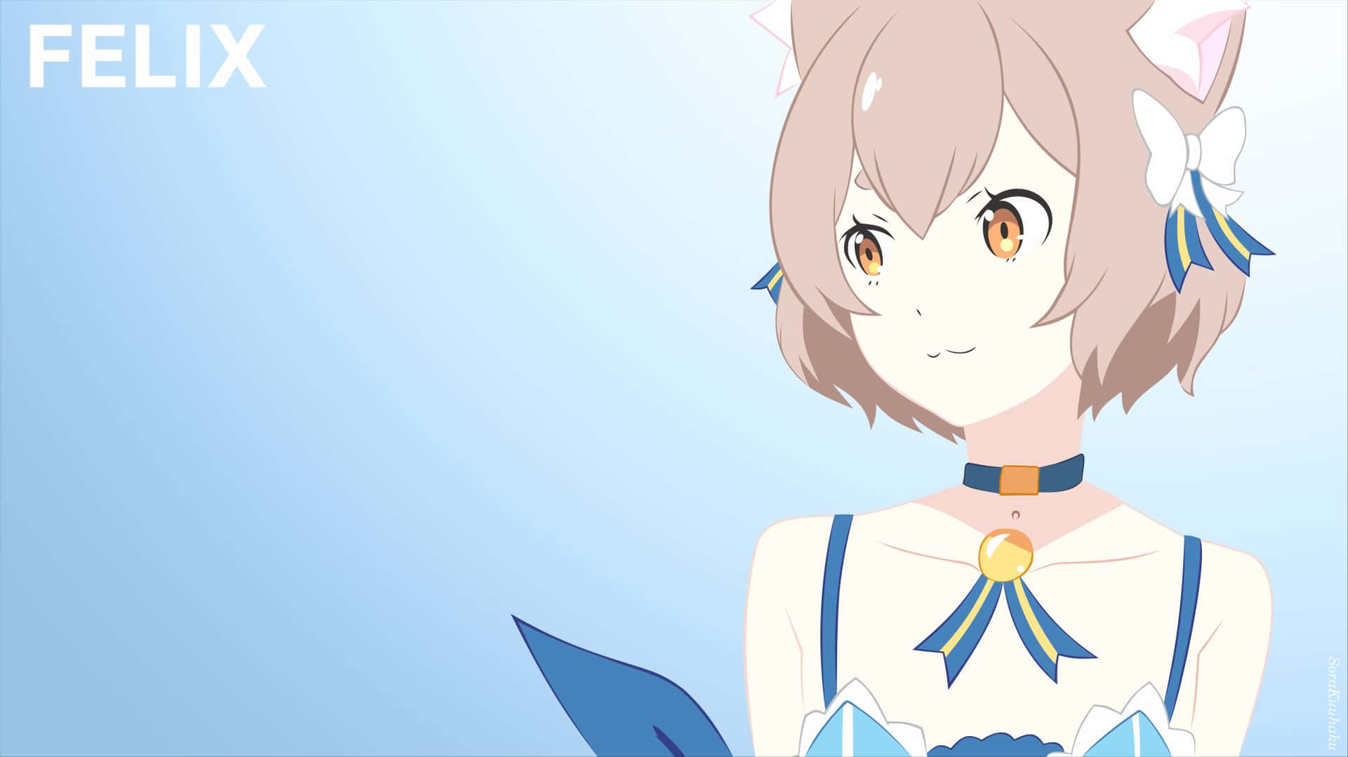 Felix Argyle, the charming and skilled healer from Re: Zero Wallpaper