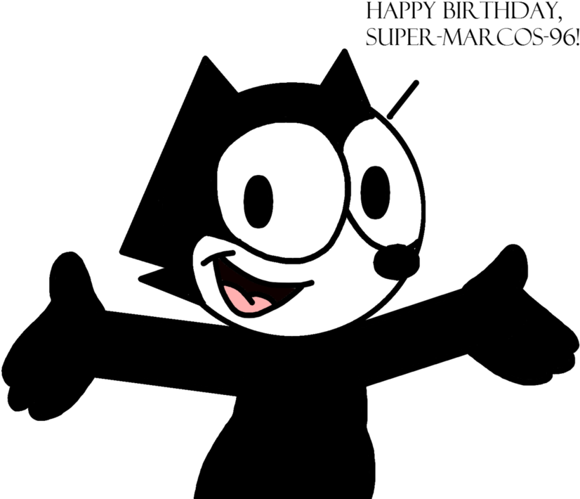 Download Felix The Cat Birthday Celebration | Wallpapers.com