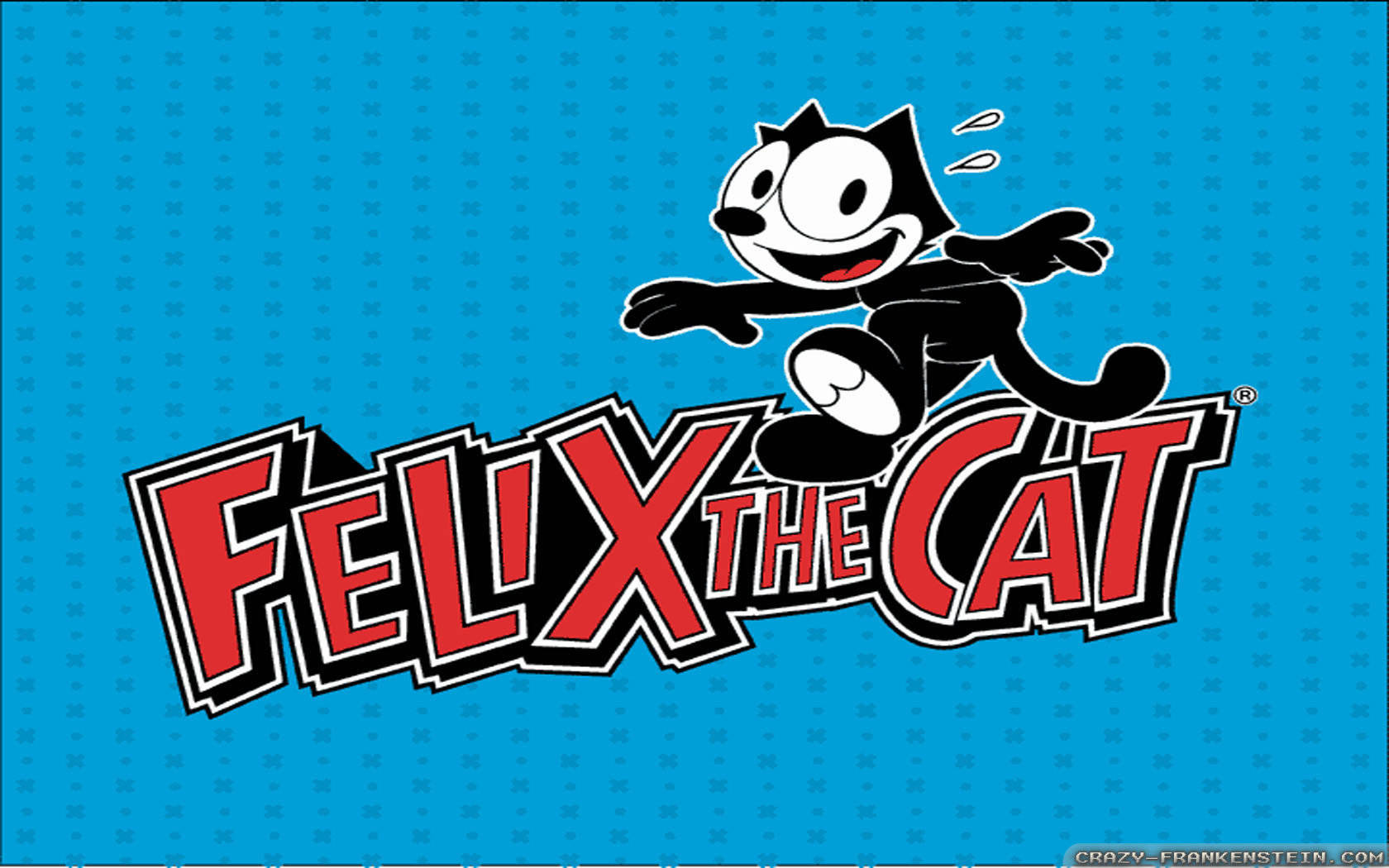 Felix The Cat Blue Desktop Wallpaper