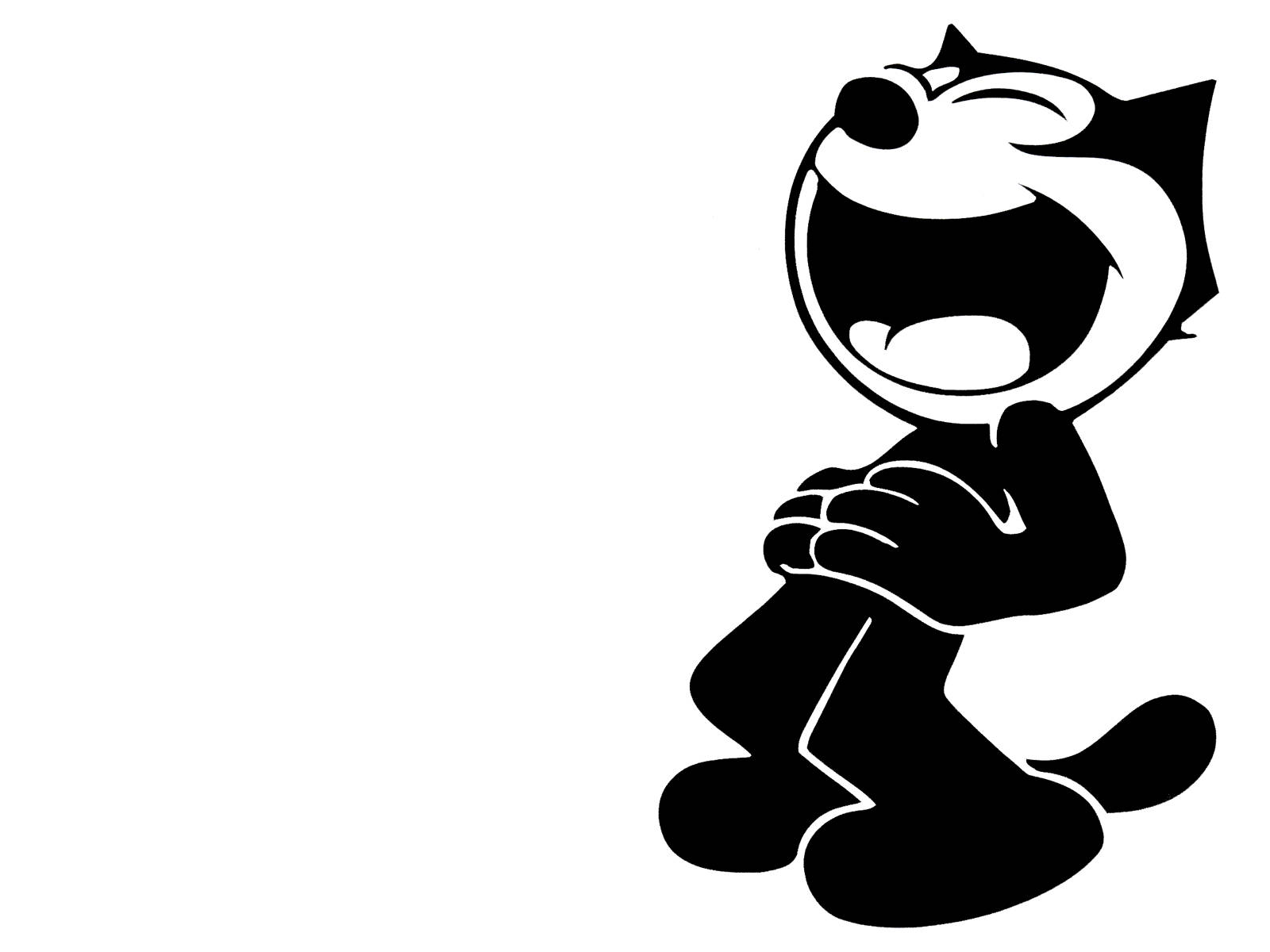 Felix The Cat Laughing Out Loud Wallpaper