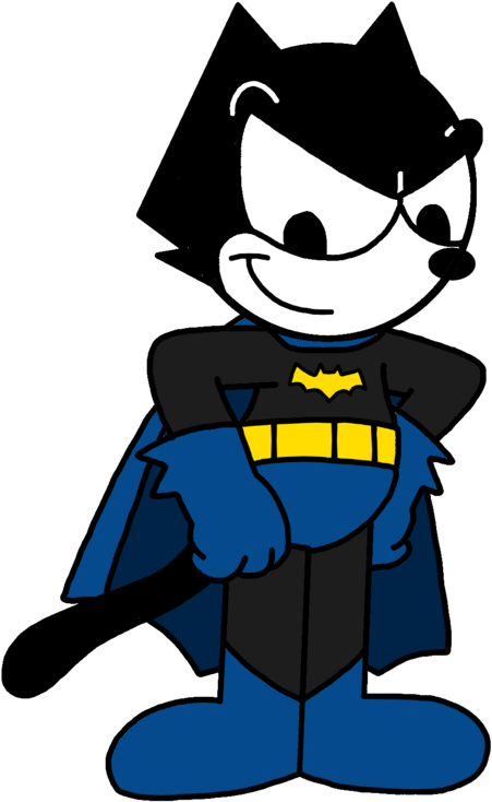 Felixas Batman Cartoon PNG