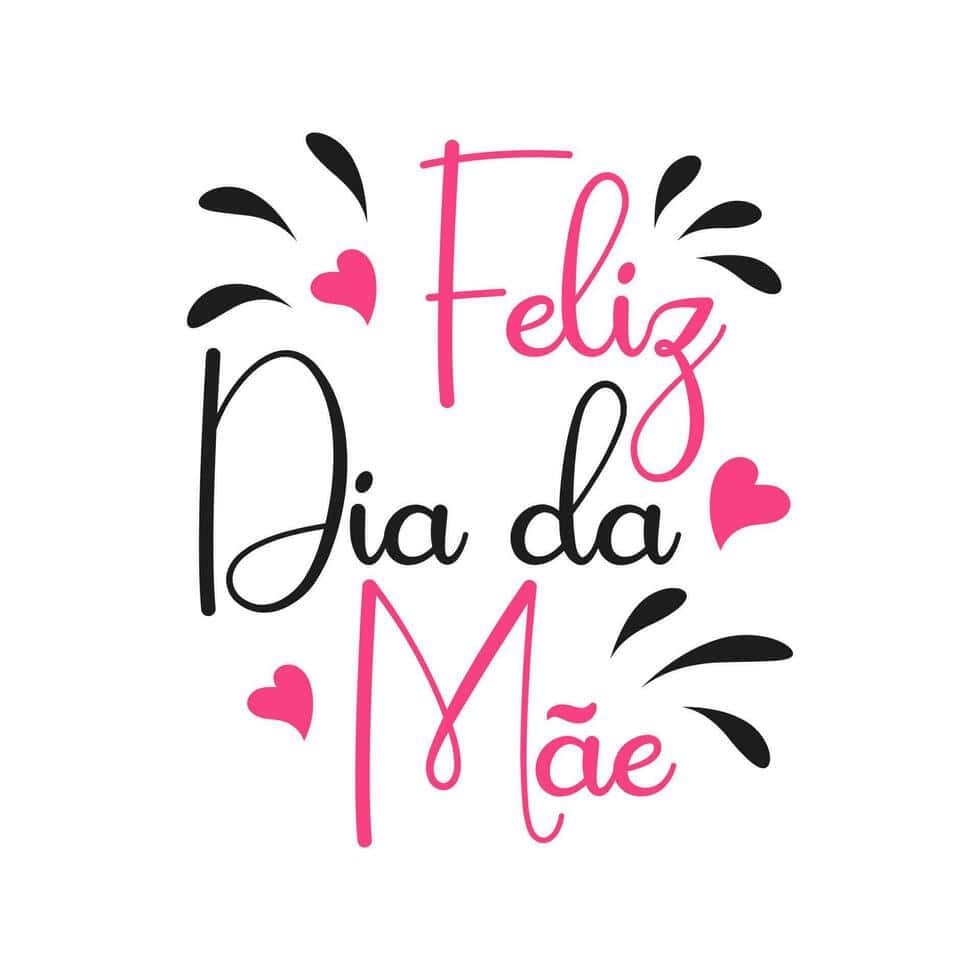 Feliz Diada Mae Groet Achtergrond