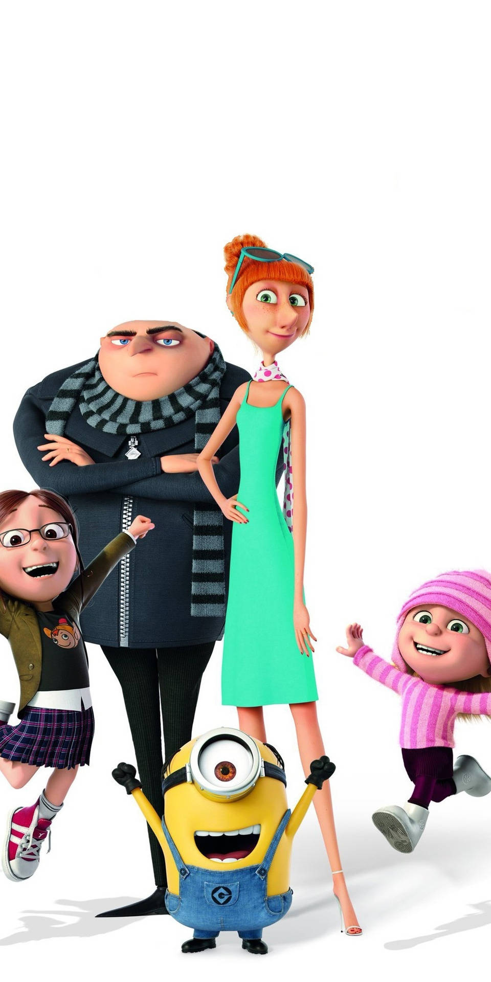 Felonious Gru And Family Despicable Me 3 Background