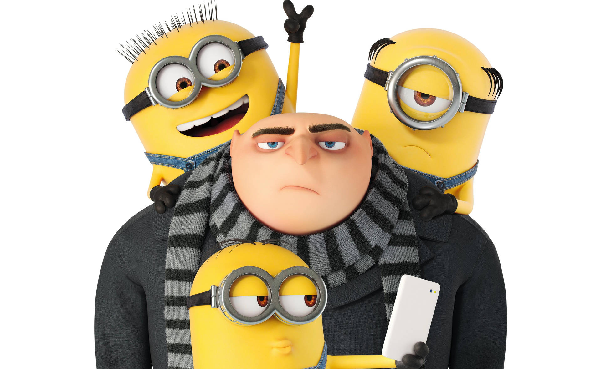 Felonious Gru With Minions Despicable Me 3 Picture