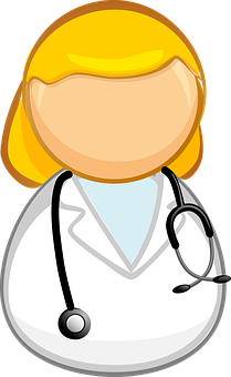 Female Doctor Avatar Clipart PNG