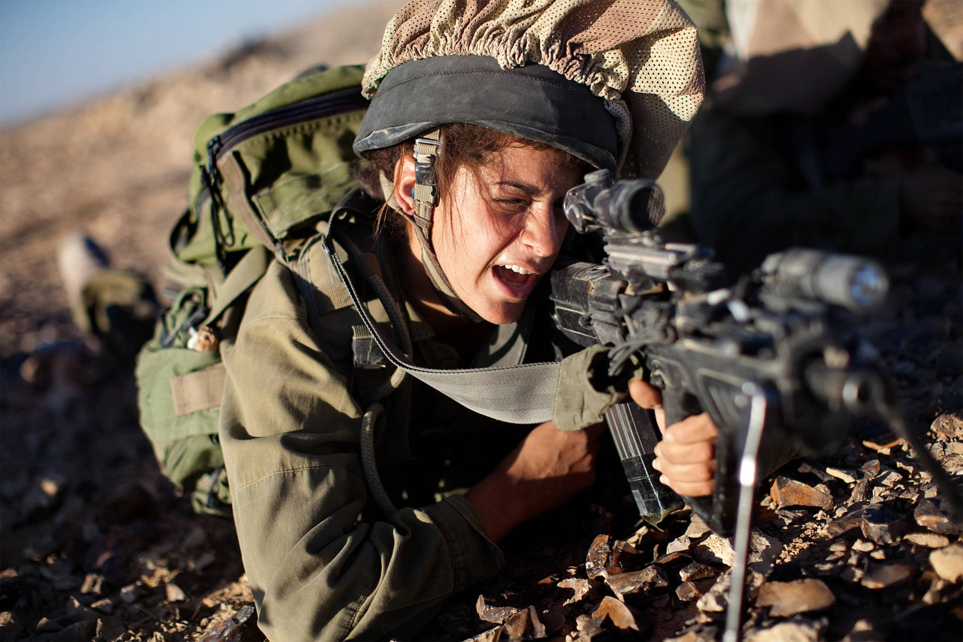 Female Para Commandos Training Wallpaper