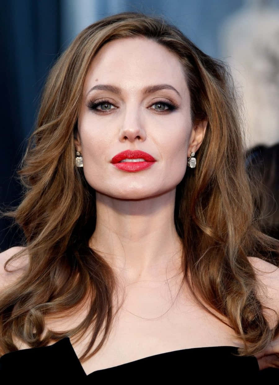 Kvinnligstjärna Angelina Jolie Bild