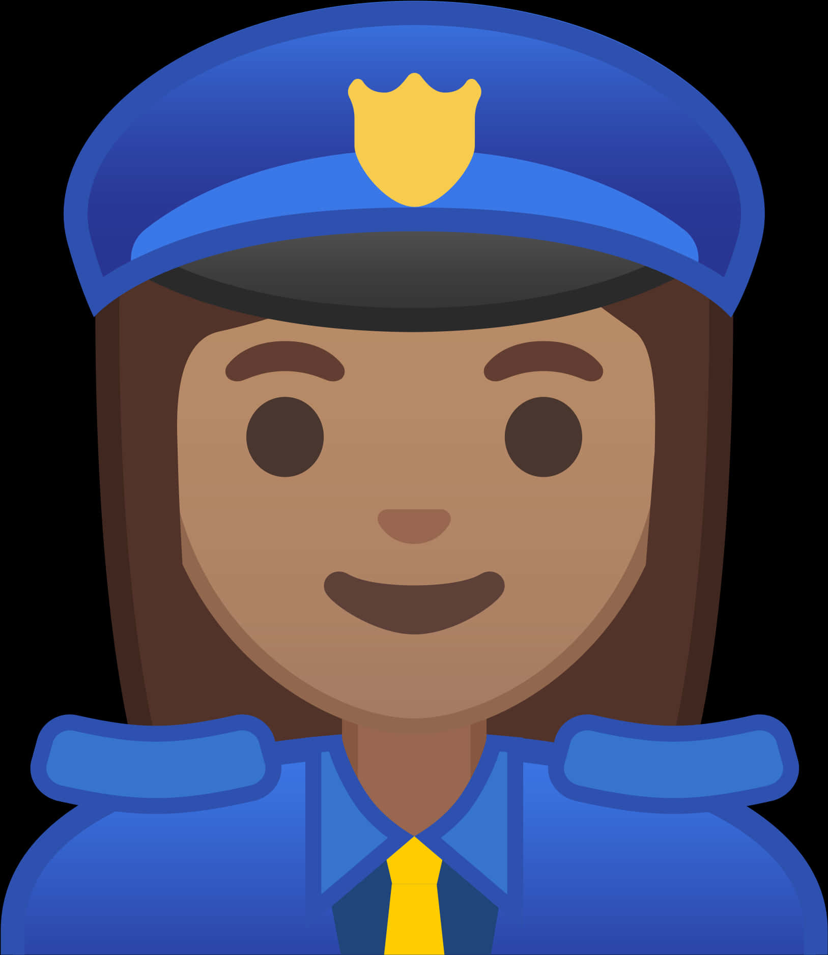 Female Police Officer Emoji PNG