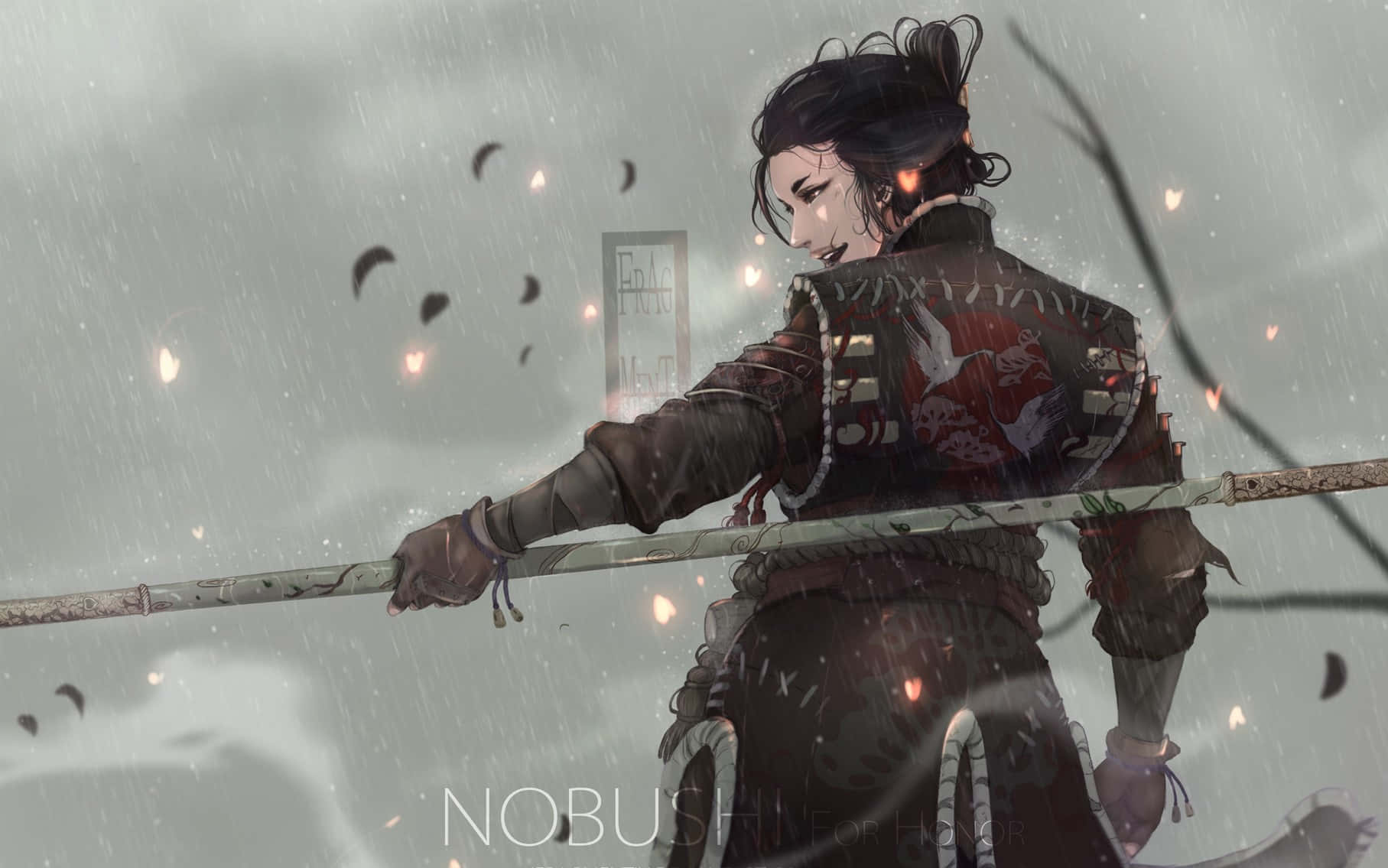 Female Samurai For Honor Fanart Wallpaper