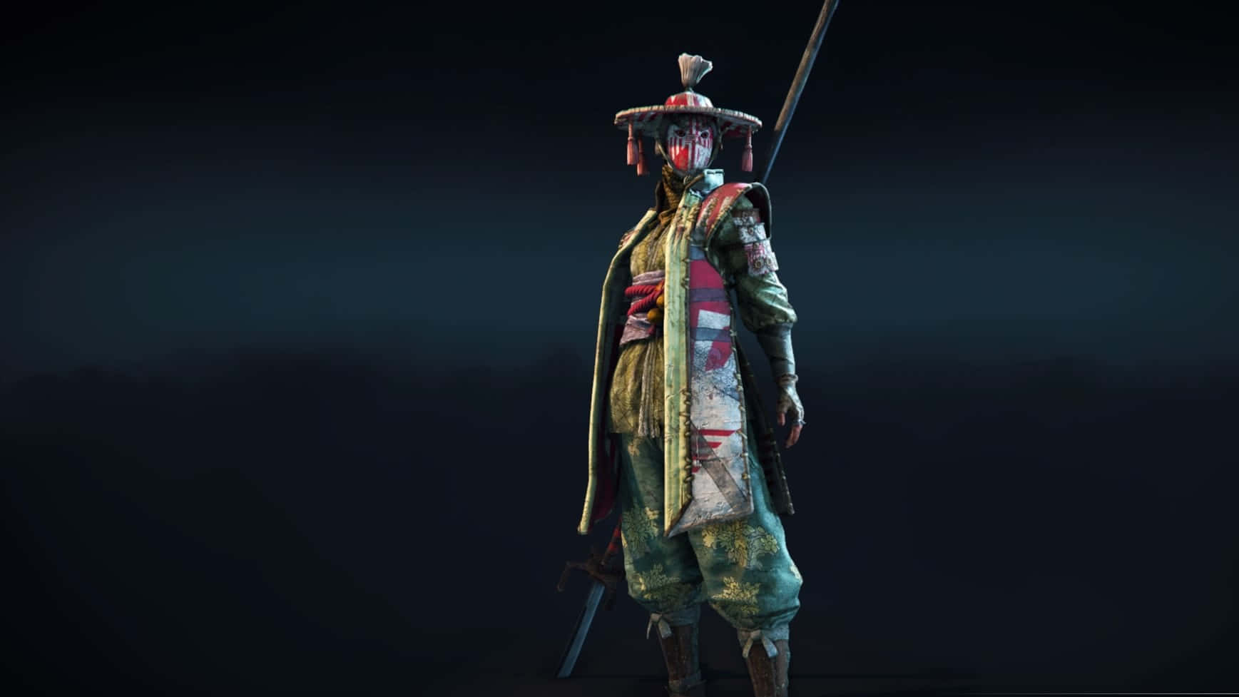Kvindelig Samurai Til Ære 1737 X 977 Wallpaper