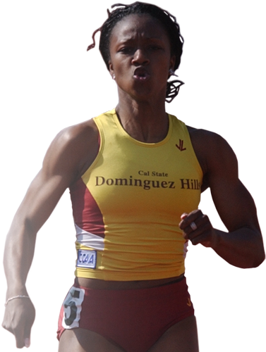 Female Track Athletein Competition PNG