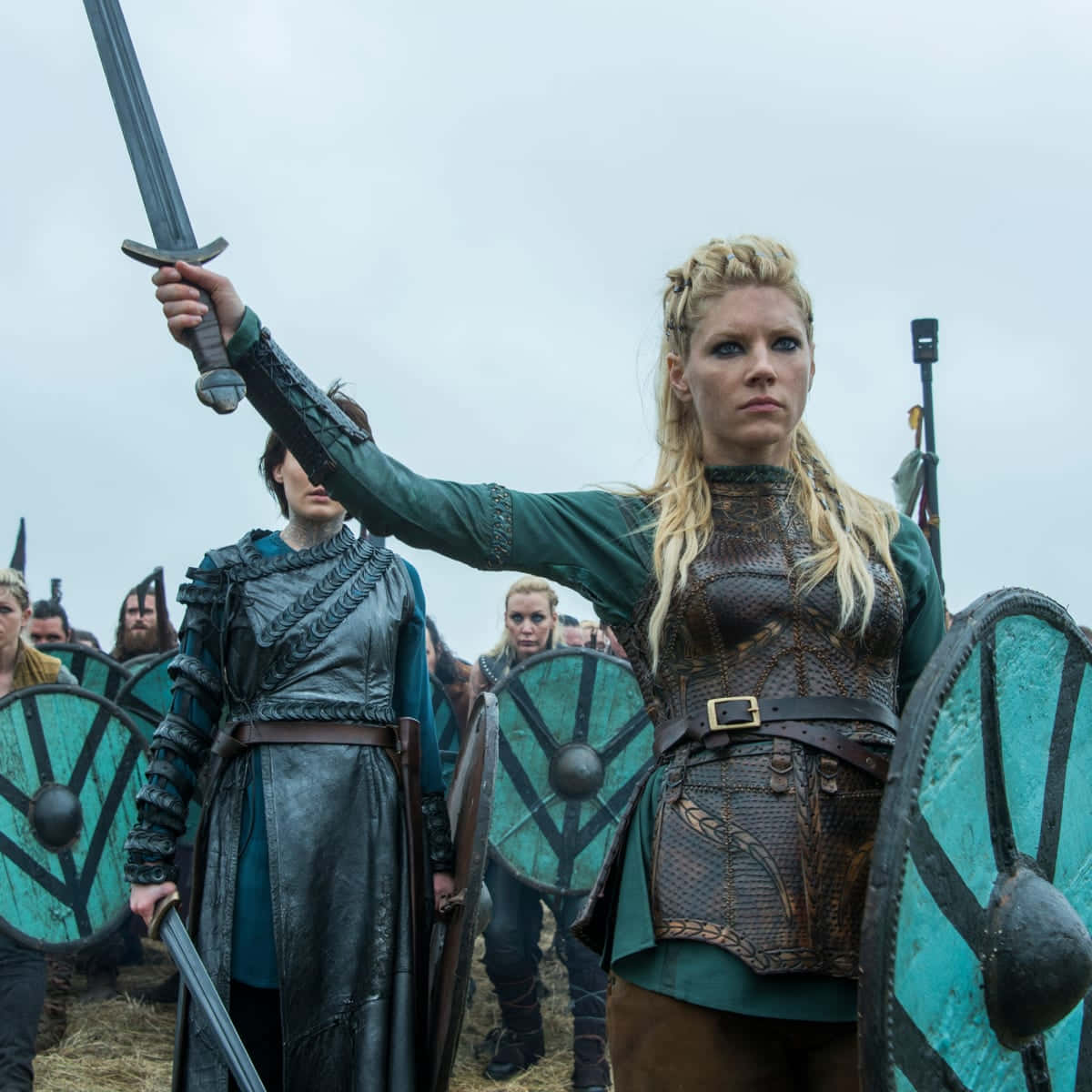 "Fearless Female Viking Warriors Lead the Way to Victory"