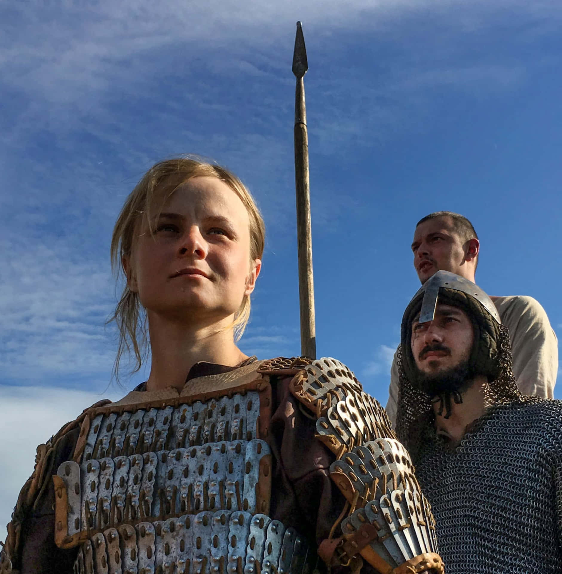 Valkyriorkvinnliga Vikingakrigare Av Styrka Och Mod