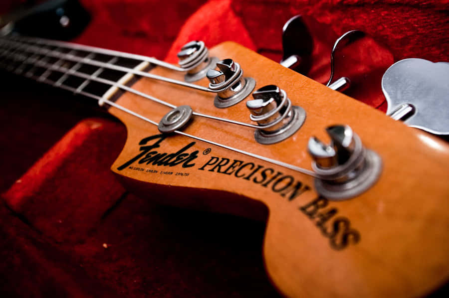 Fenber Bass Guitar Precise Photography Wallpaper