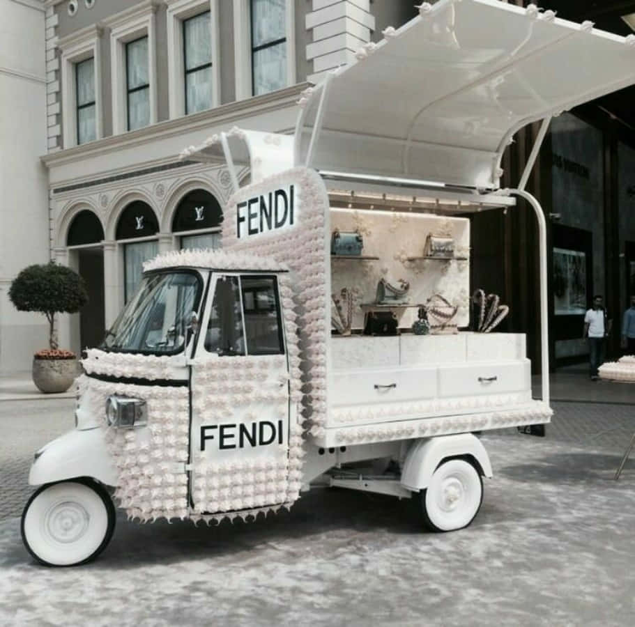 Luksusmodetil Kvinder Fra Fendi.