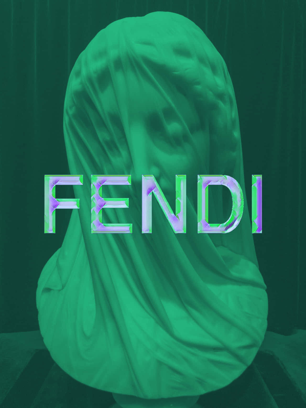 Fendi - A Sculpture With The Words Fendi On It