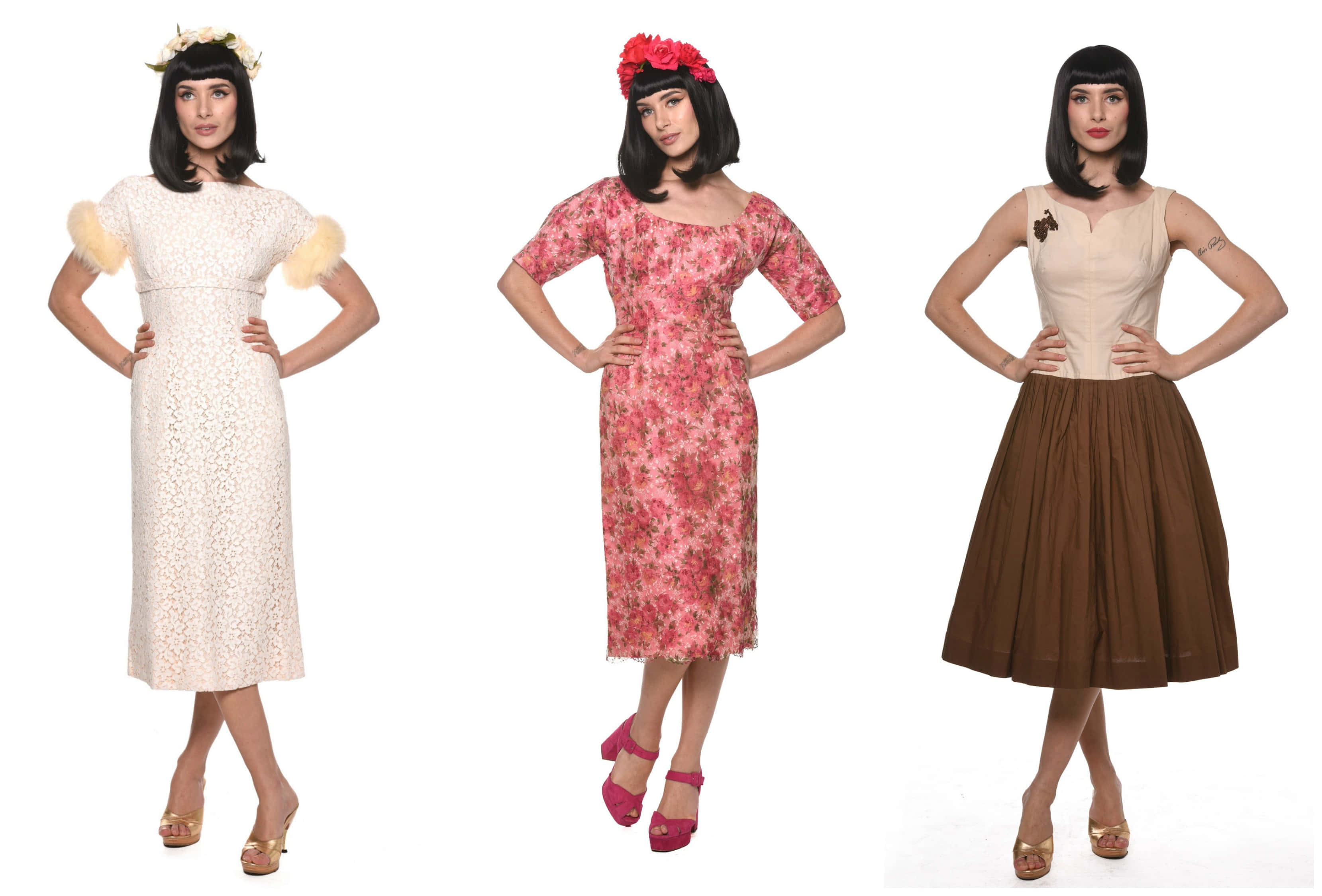 Fengslende Utsikt Over 1960-tallet I Technicolor Bakgrunnsbildet