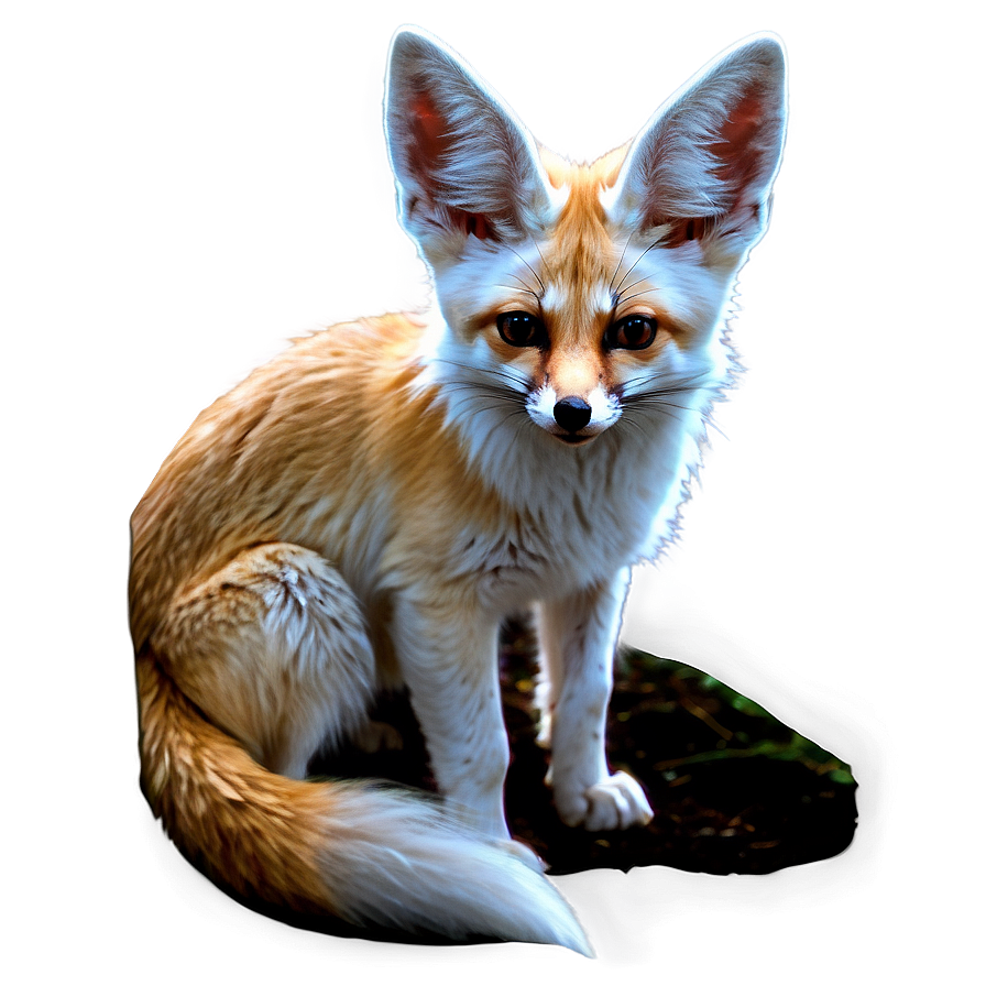 Fennec Fox Black And White Sketch Png Nac69 PNG