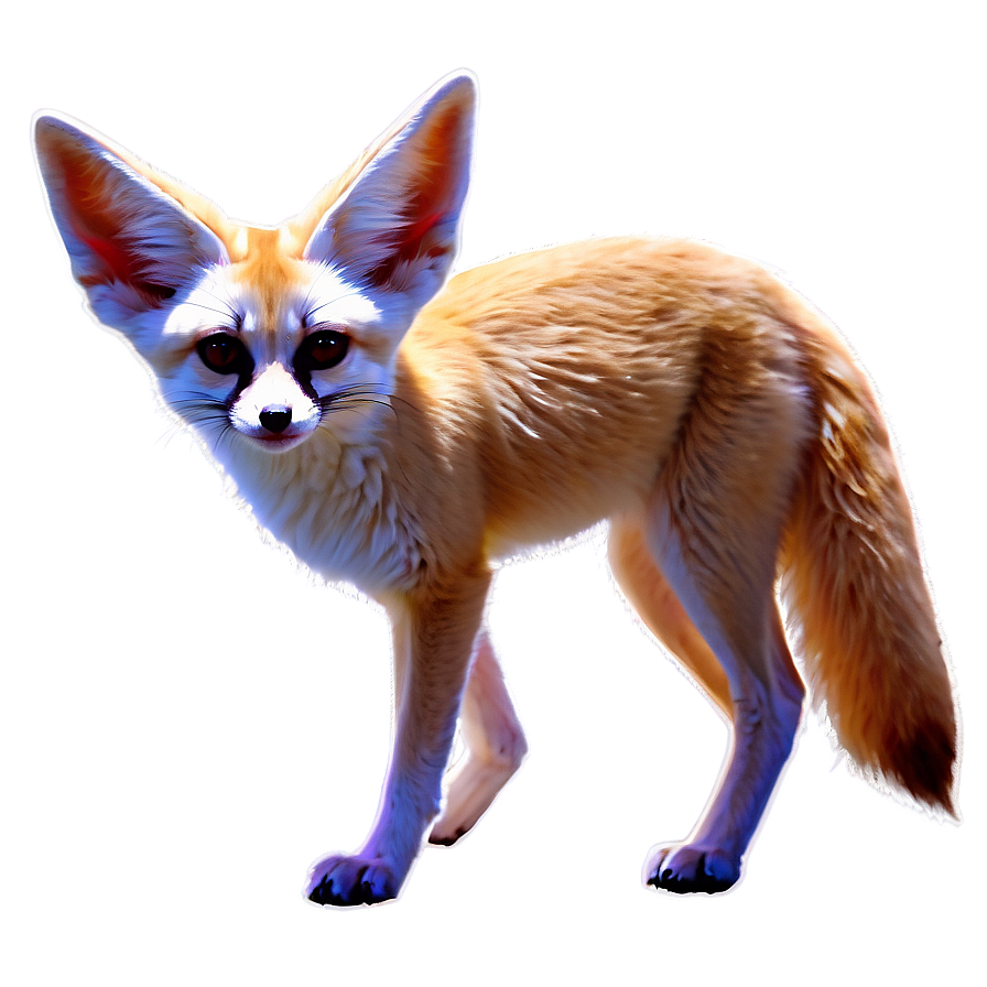Fennec Fox Digital Art Png Wuq19 PNG