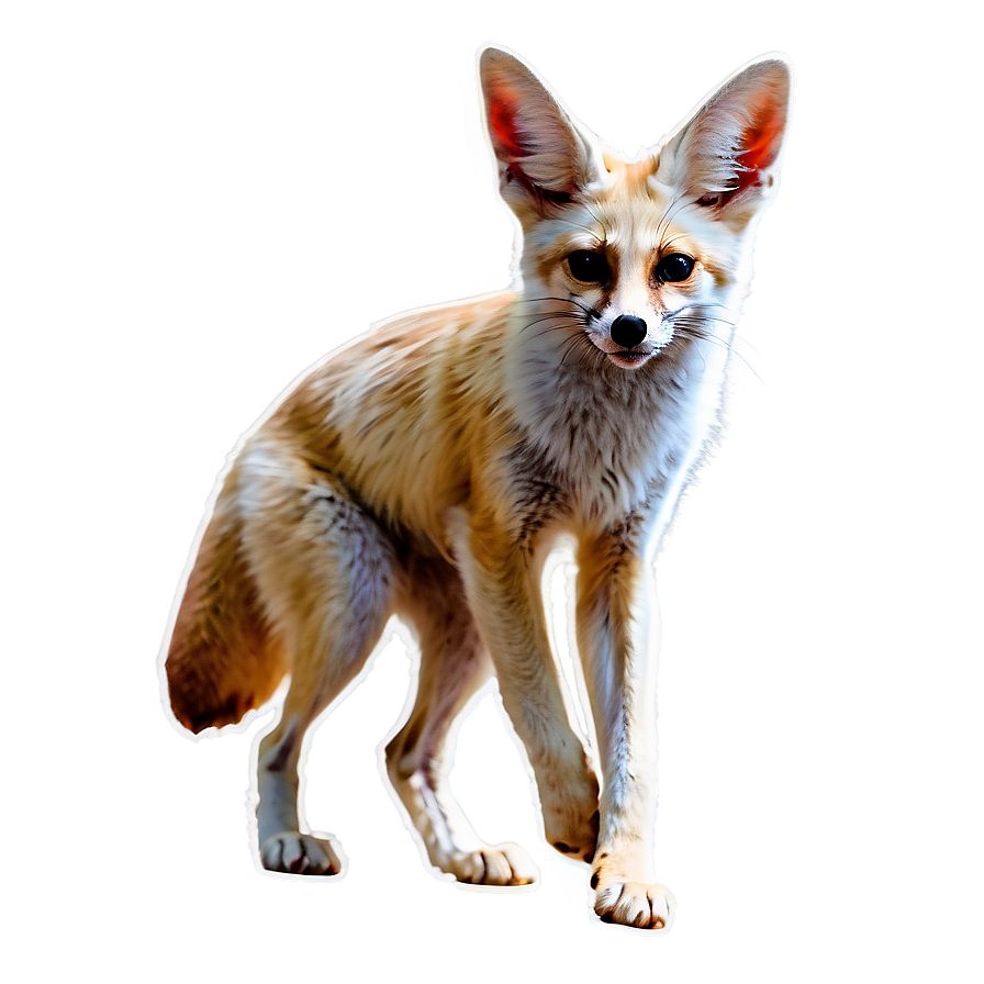 Fennec Fox In Action Pose Png 53 PNG