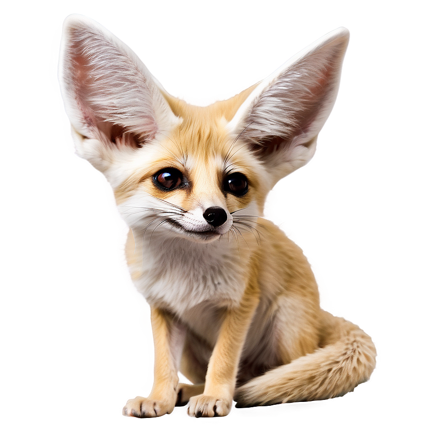Fennec Fox With Sand Background Png 06262024 PNG
