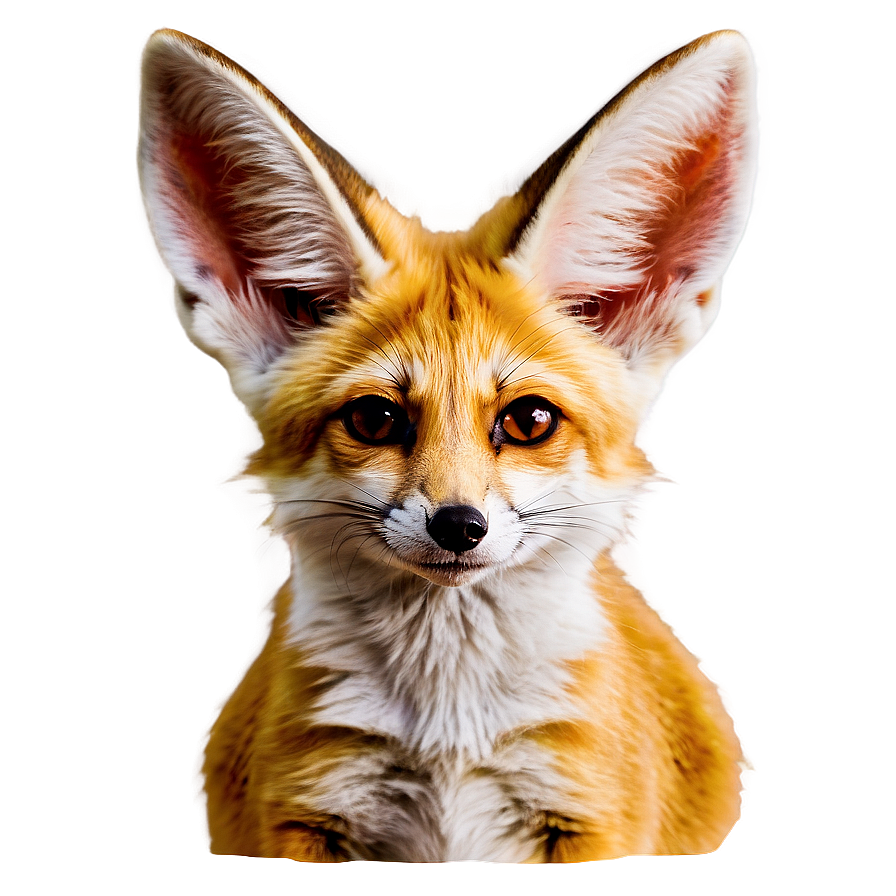 Fennec Fox With Sand Background Png 06262024 PNG