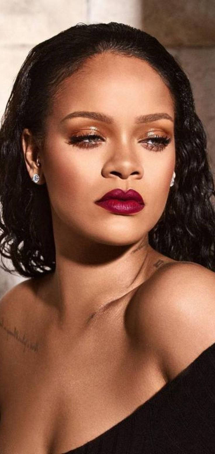 Fenty Rihanna Mørk Læbemaling Wallpaper