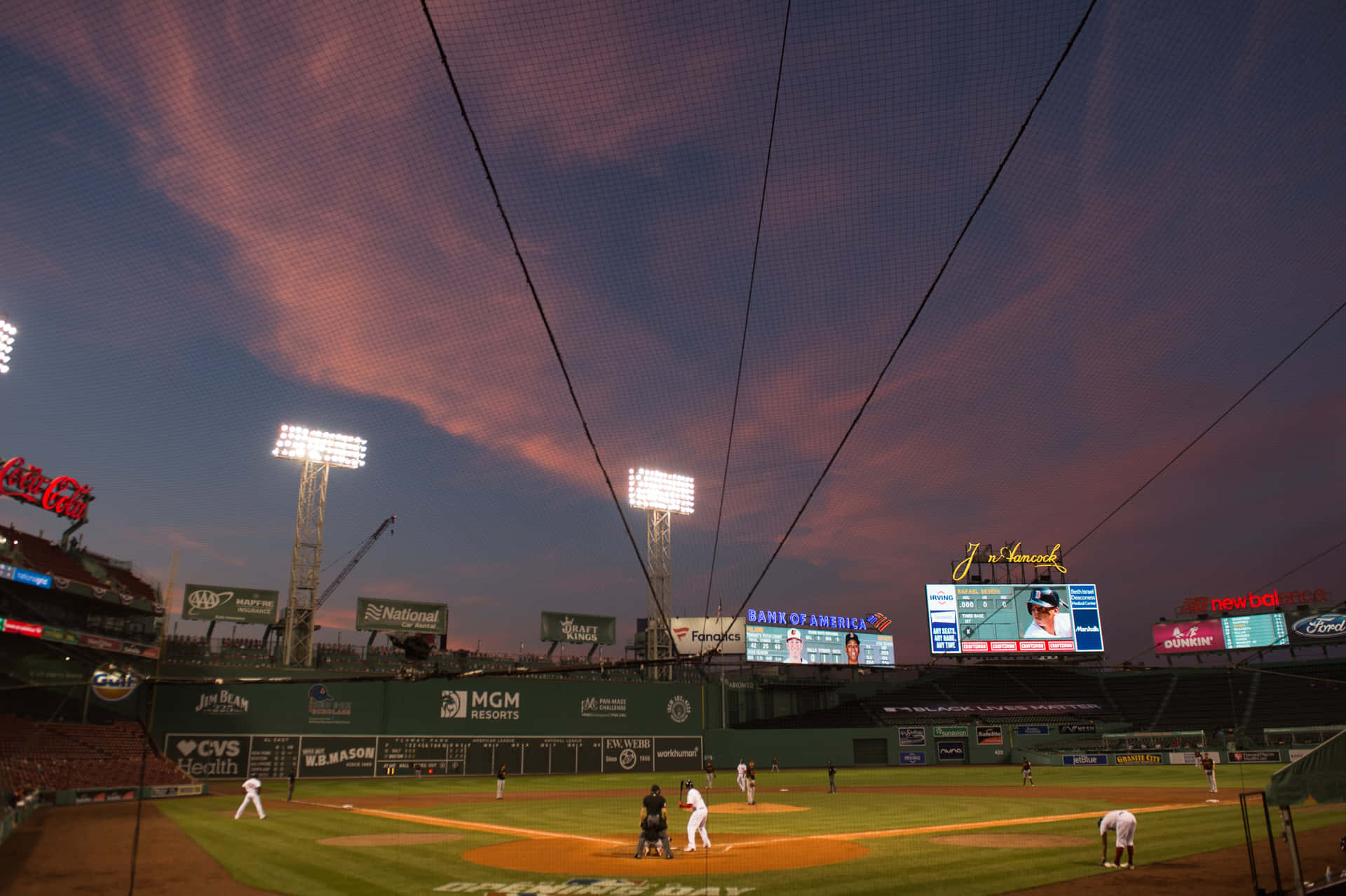 The Iconic Fenway Park Reimagined in 4K Wallpaper