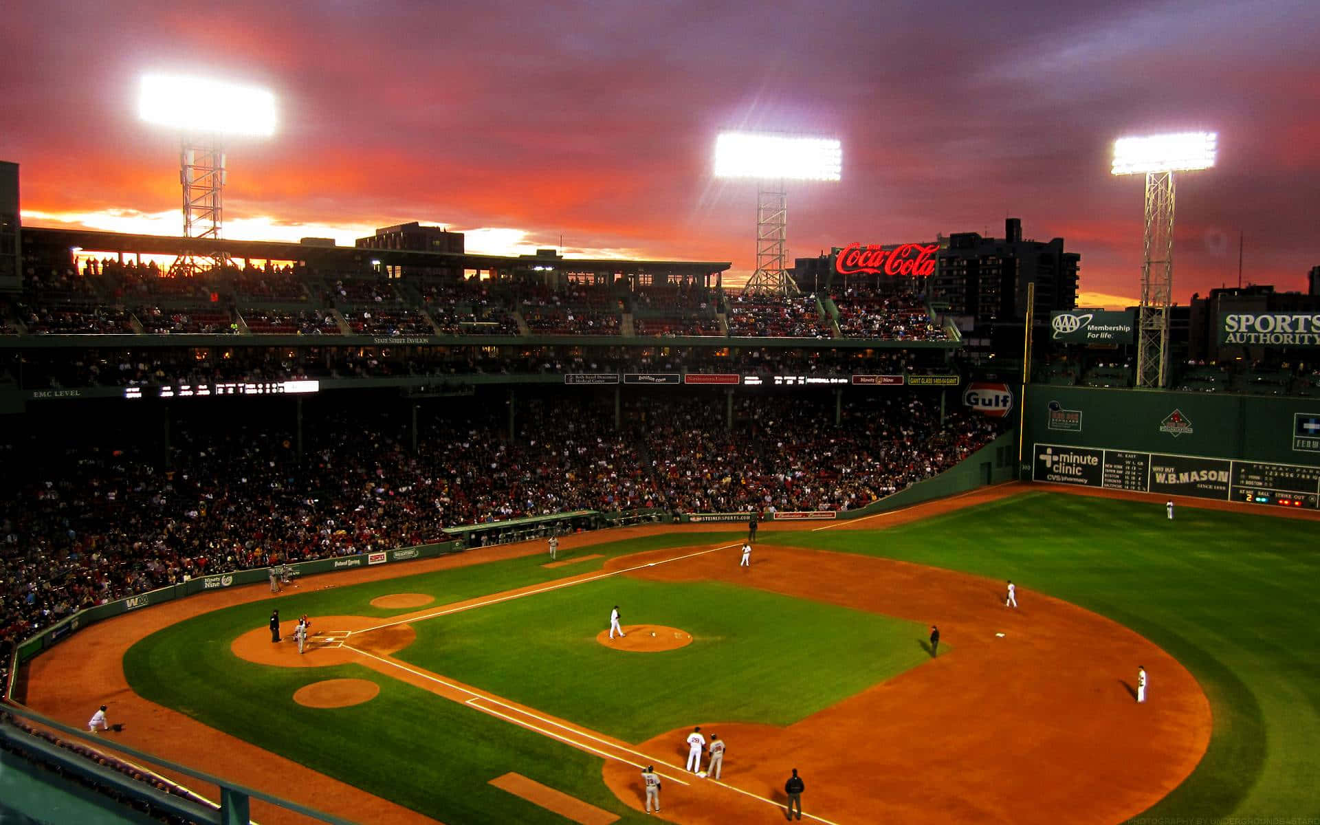 Experience the magic of Fenway Park in this unforgettable 4K image Wallpaper
