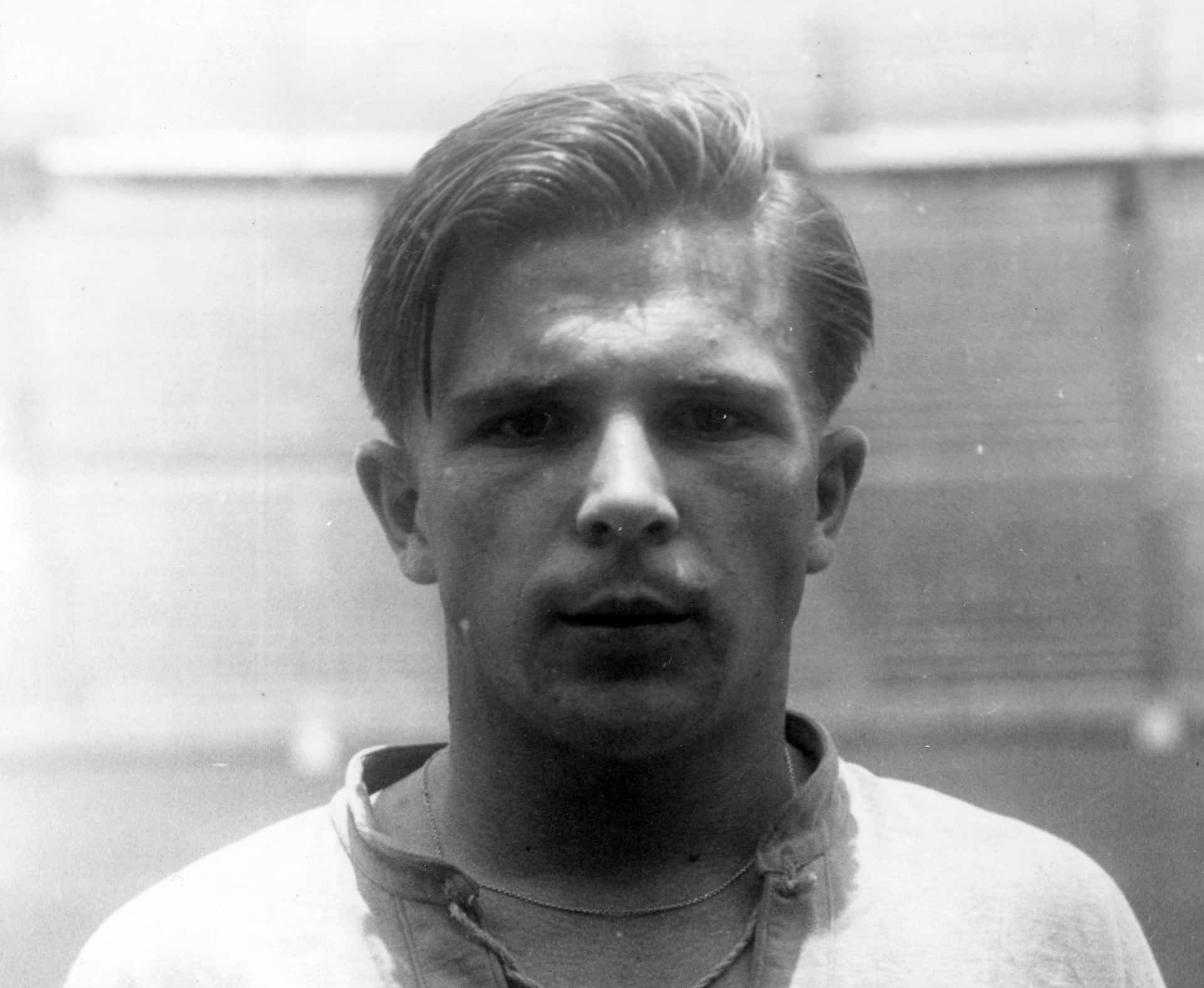 Ferenc Puskás, den ungarske fodboldstjerne tapet. Wallpaper