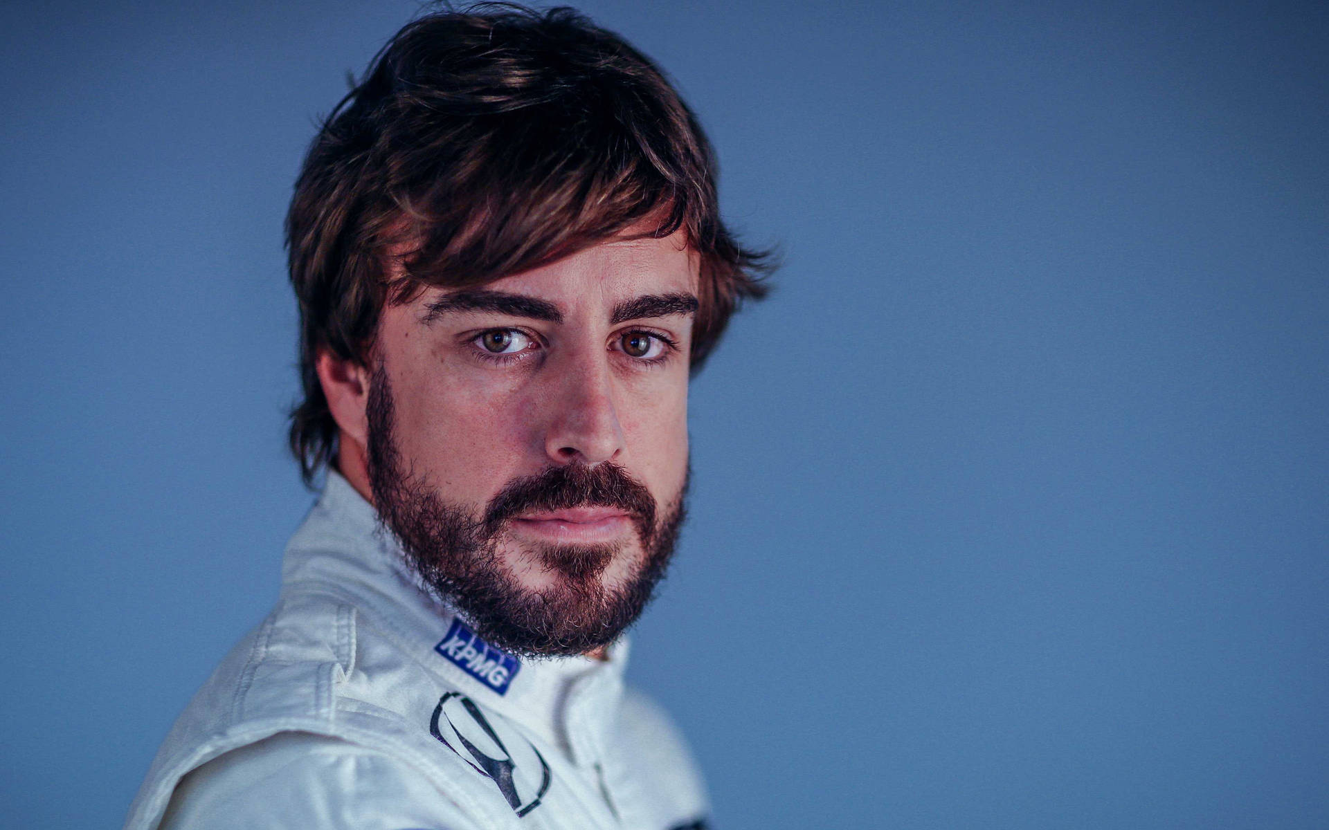 Fernando Alonso Close Up Wallpaper