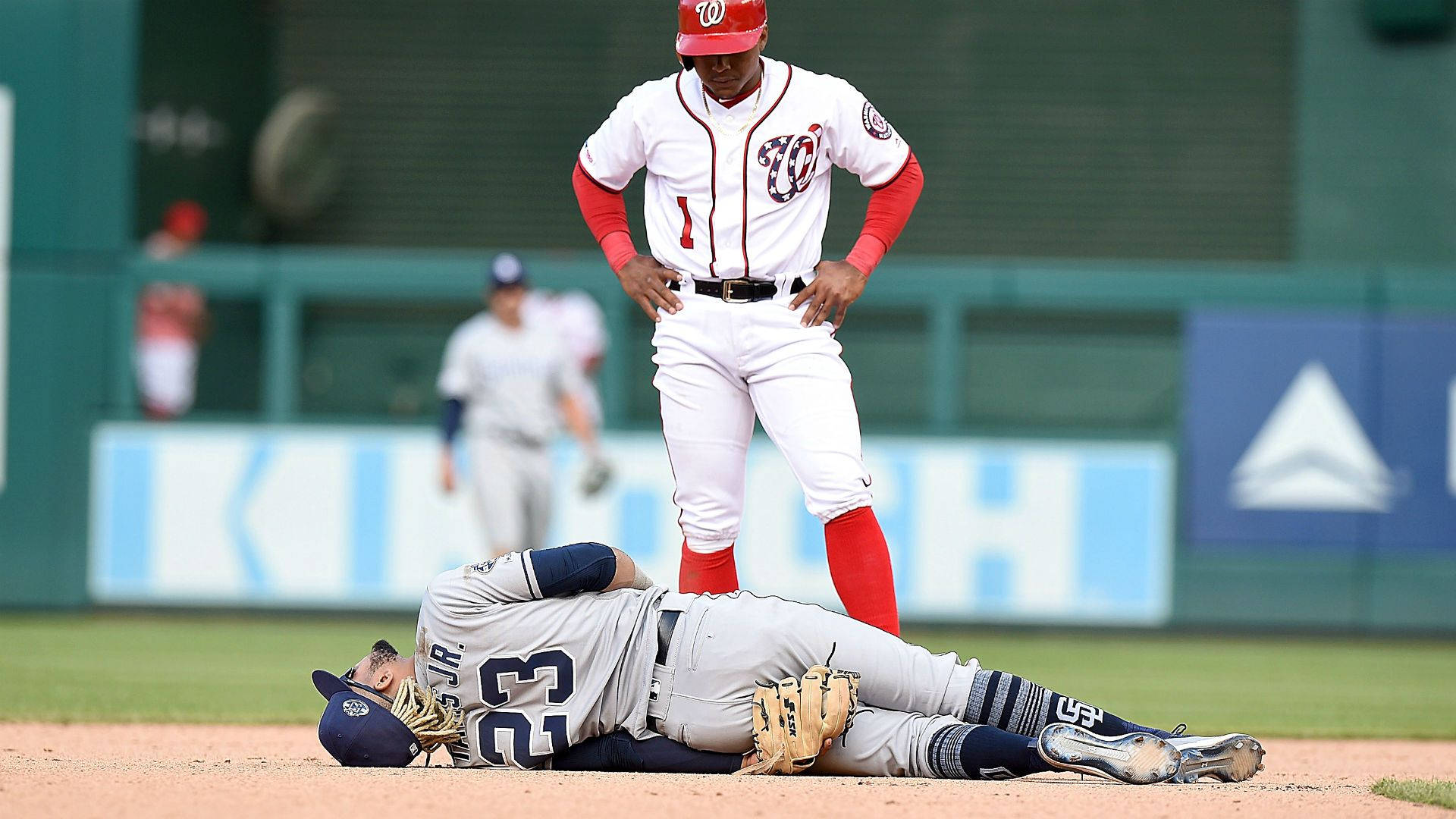MLB Star Fernando Tatis Jr At Risk of Strained Injury Wallpaper