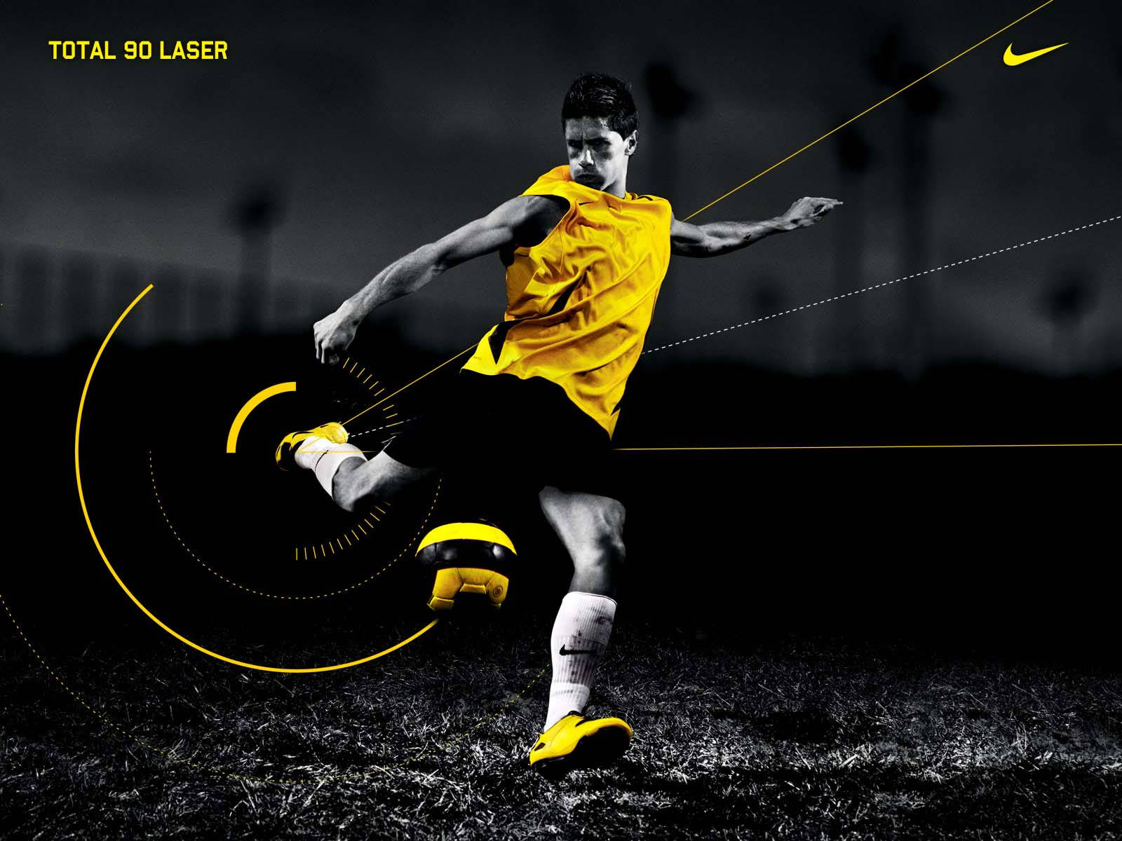 Wallpaperfernando Torres Nike Hd Fotbollsbakgrundsbild. Wallpaper