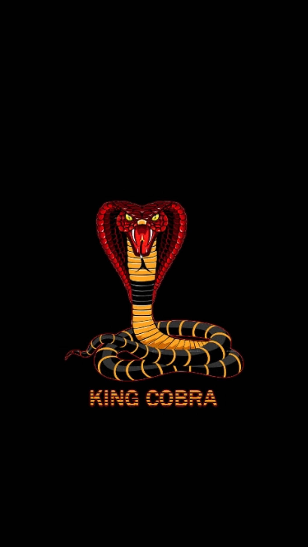 Ferocious King Cobra Wallpaper