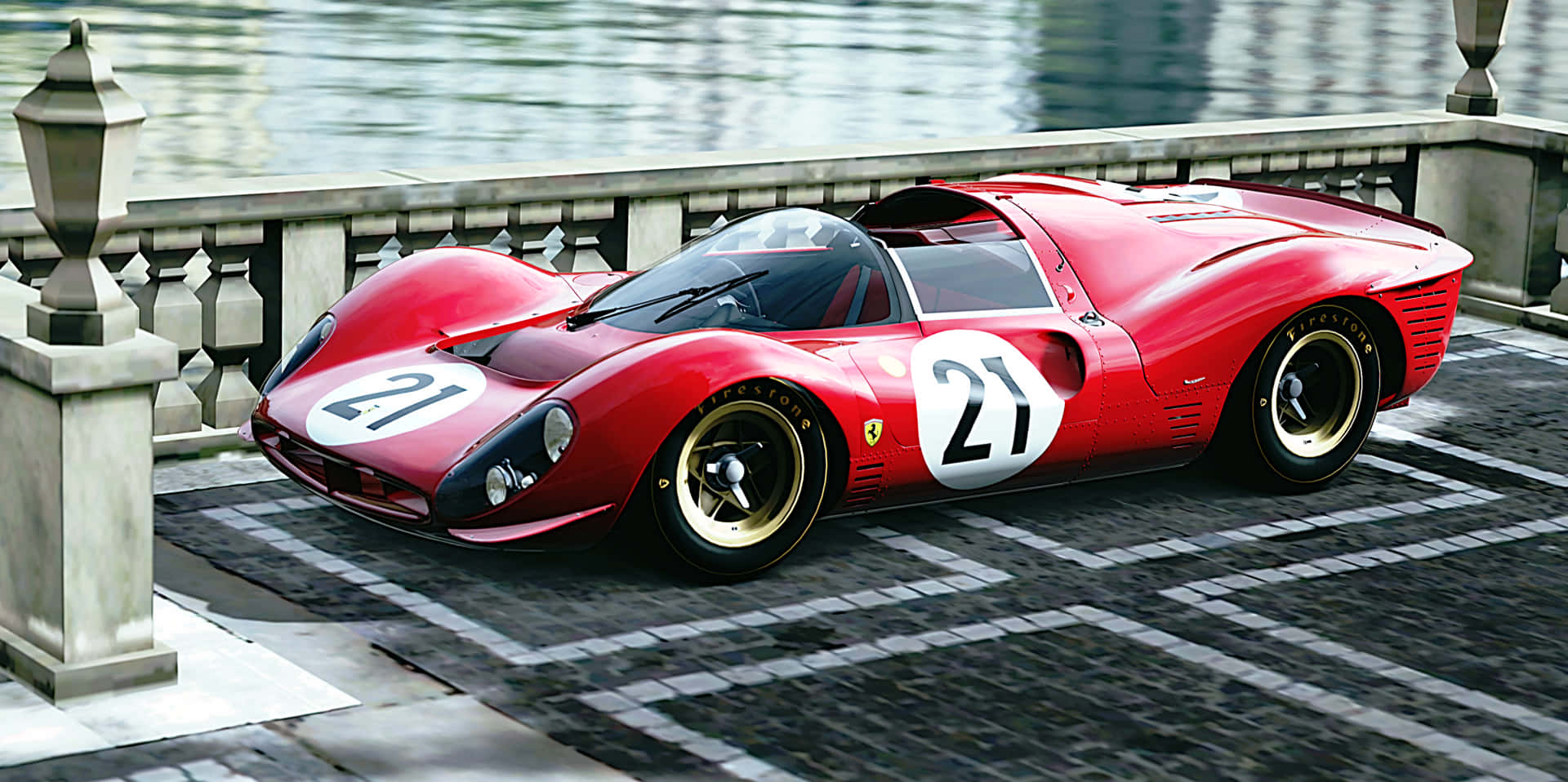Ferrari 330 Classic Sports Car Wallpaper