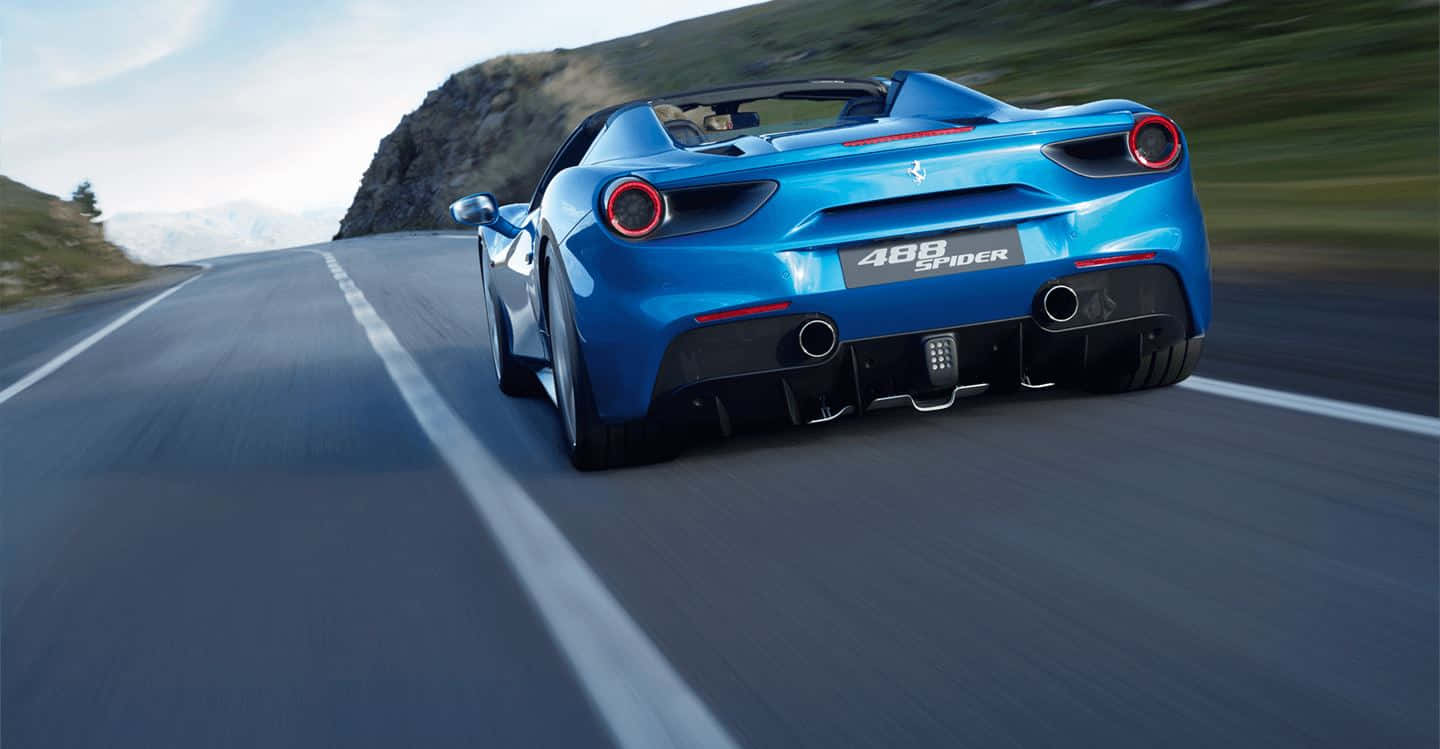 Ferrari 488 Spider: Unleashed in Its Full Glory Wallpaper