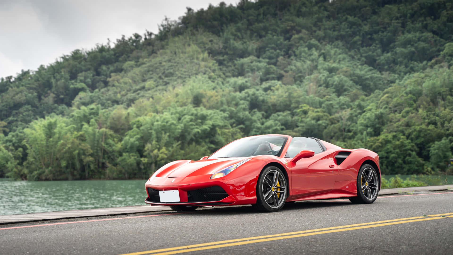 Ultimate Luxury - Ferrari 488 Spider Wallpaper