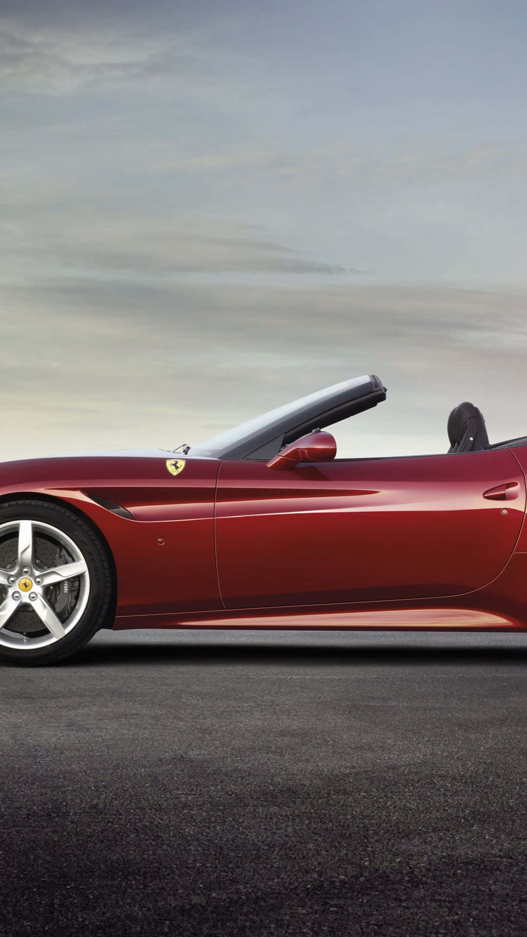 Caption: Sleek and Stylish Ferrari California T Wallpaper