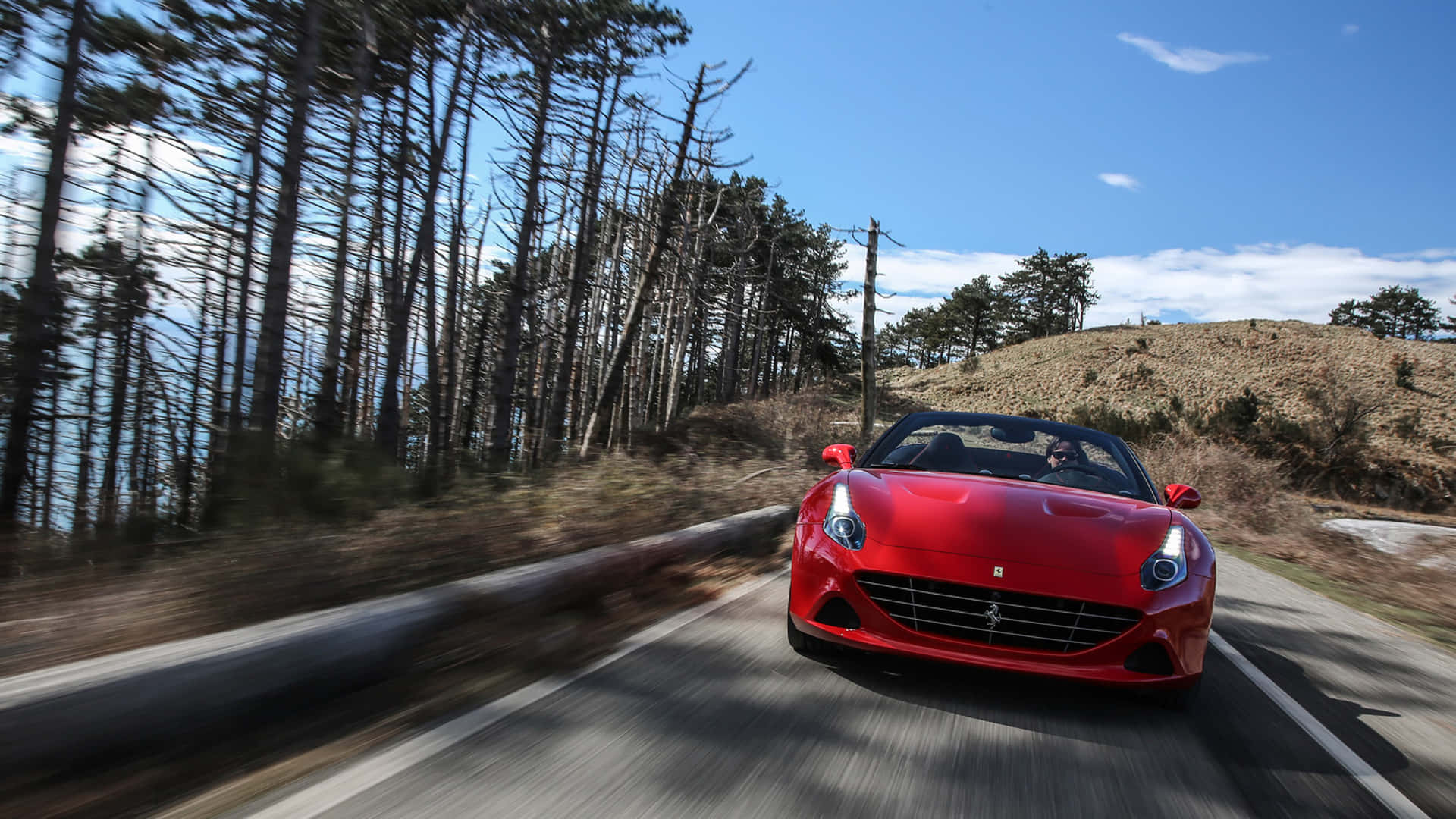 Sleek Ferrari California T - Unmatched Style and Performance Wallpaper