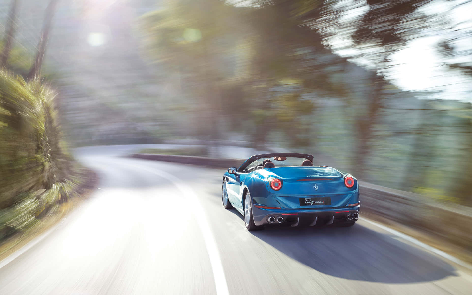 Ferrari California T Cruising in Style Wallpaper