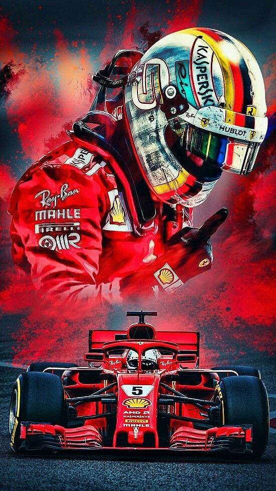 Ferrari F1 2018 And F1 Racer Wallpaper