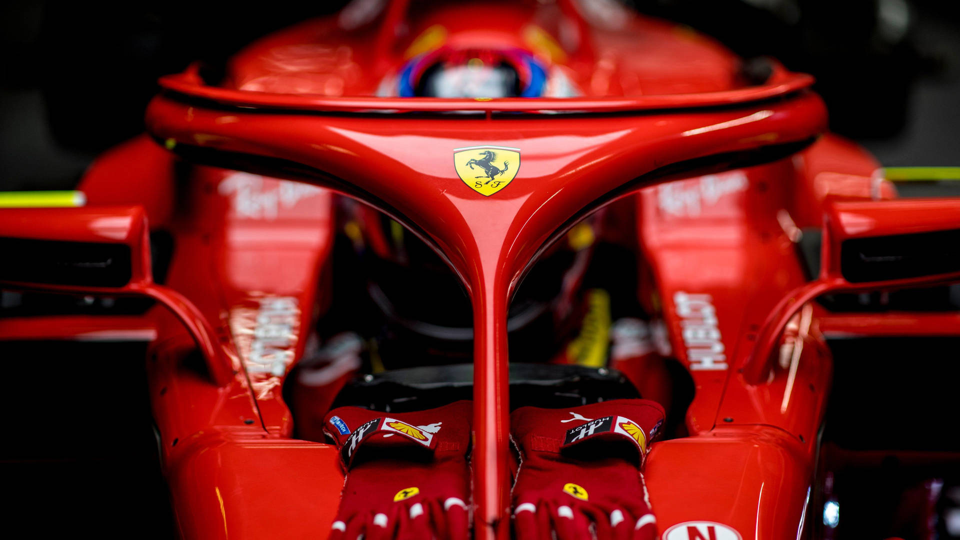 Ferrari F1 2018 Front Logo Wallpaper