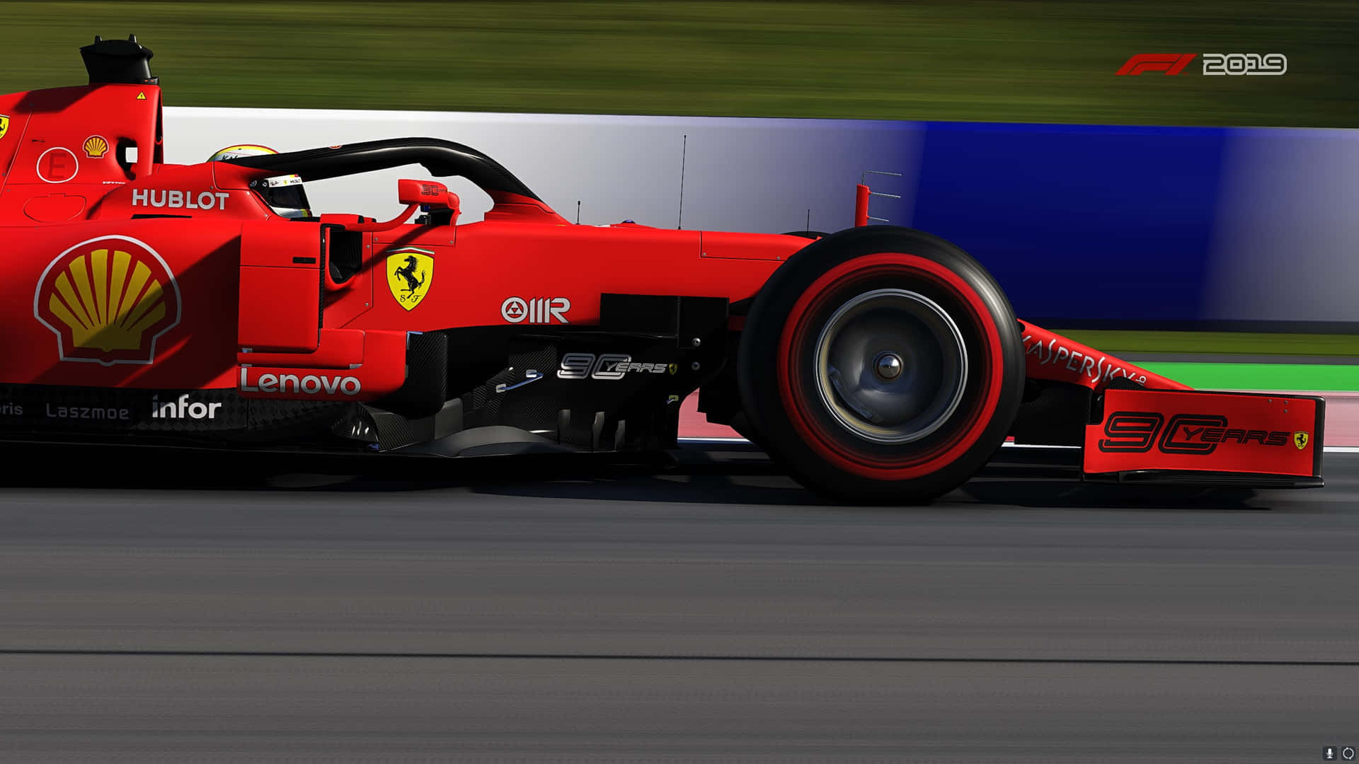 “Scuderia Ferrari F1 Championship Potentiel” Wallpaper