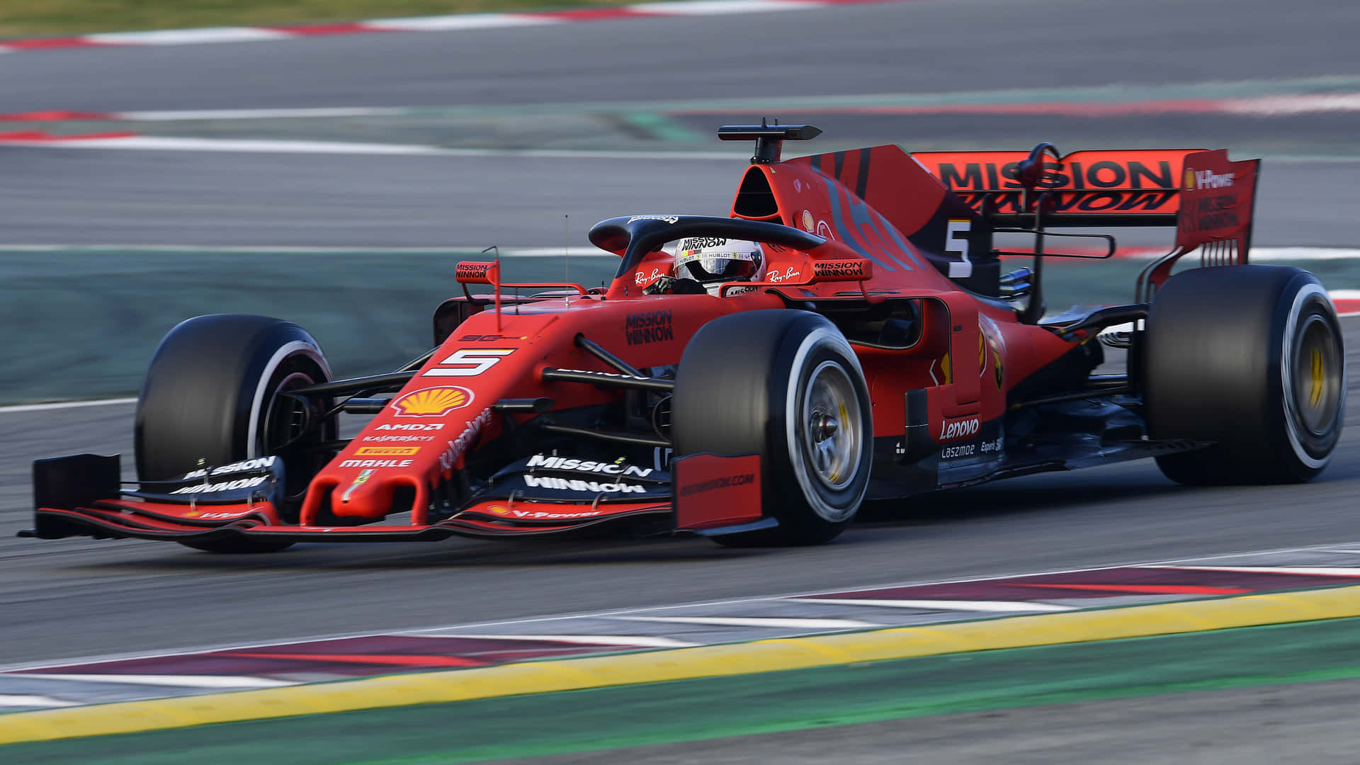 Ferrarif1 2019 Fondo de pantalla