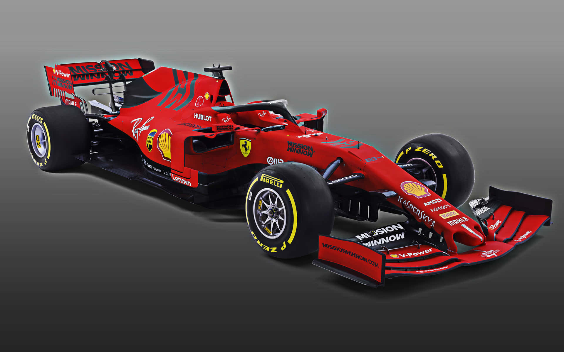 Sf90 Ferrari F1 2019 Digital Model Wallpaper