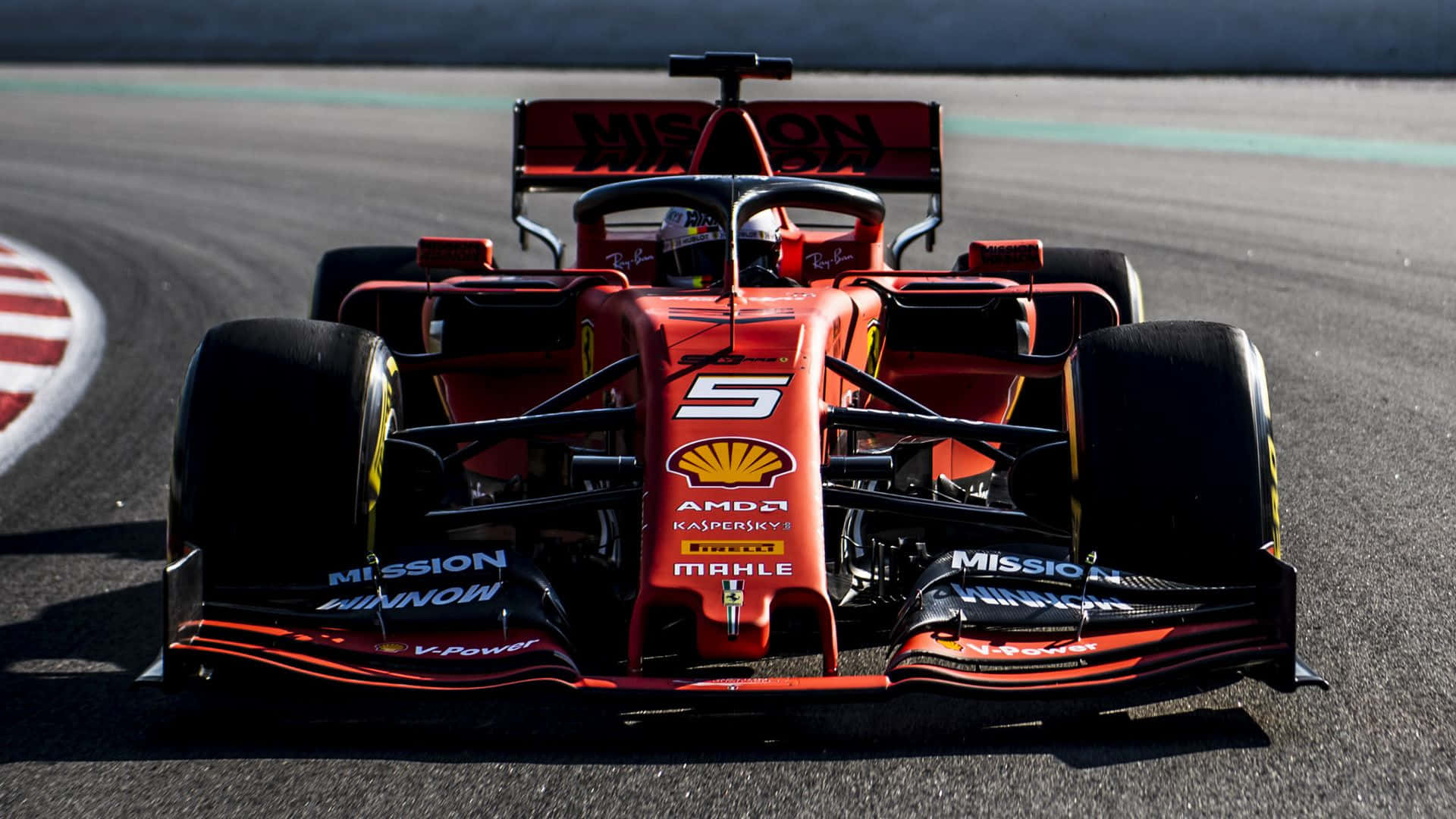 Ferrari-F1 2019 – En Racing Marvel Wallpaper
