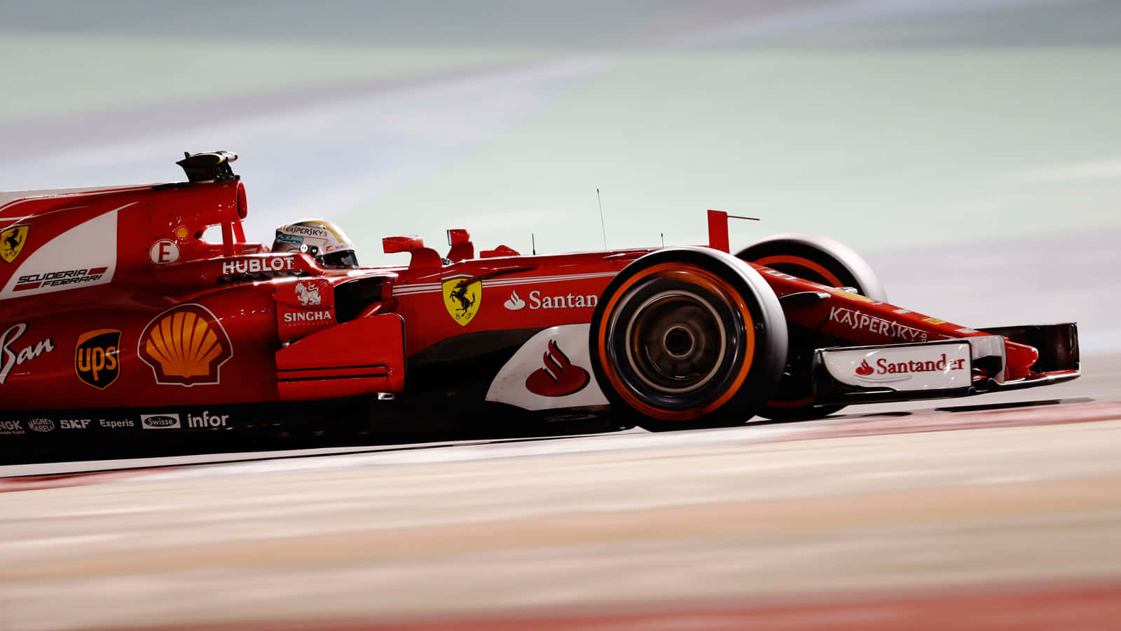 Ferrari F1-holdet forbereder sig på 2019 løbs sæsonen. Wallpaper